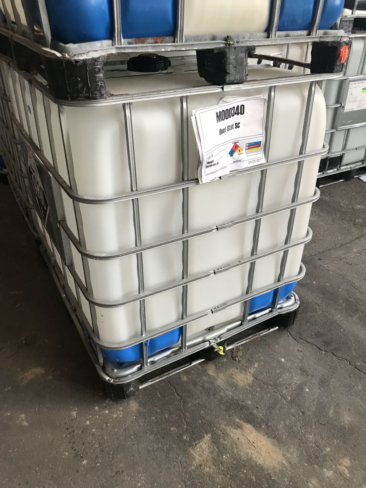 Bulk Liquid Containers - (4 Units in Lot) Dimensions: 36" L x 42" W x 44" H - Image 2 of 2