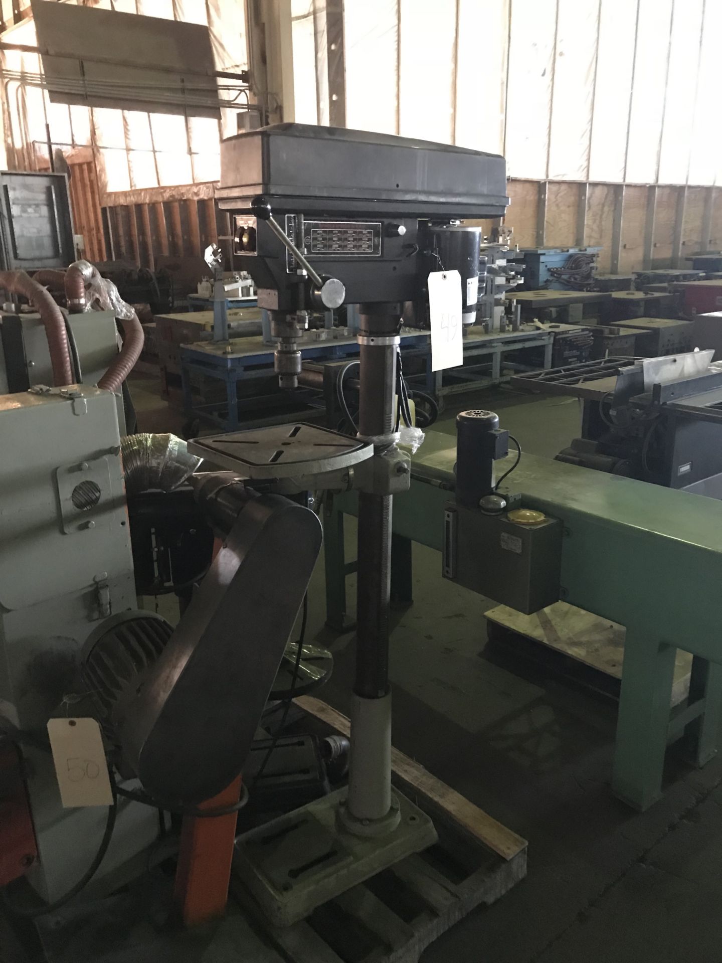 Pedestal Type Drill Press,