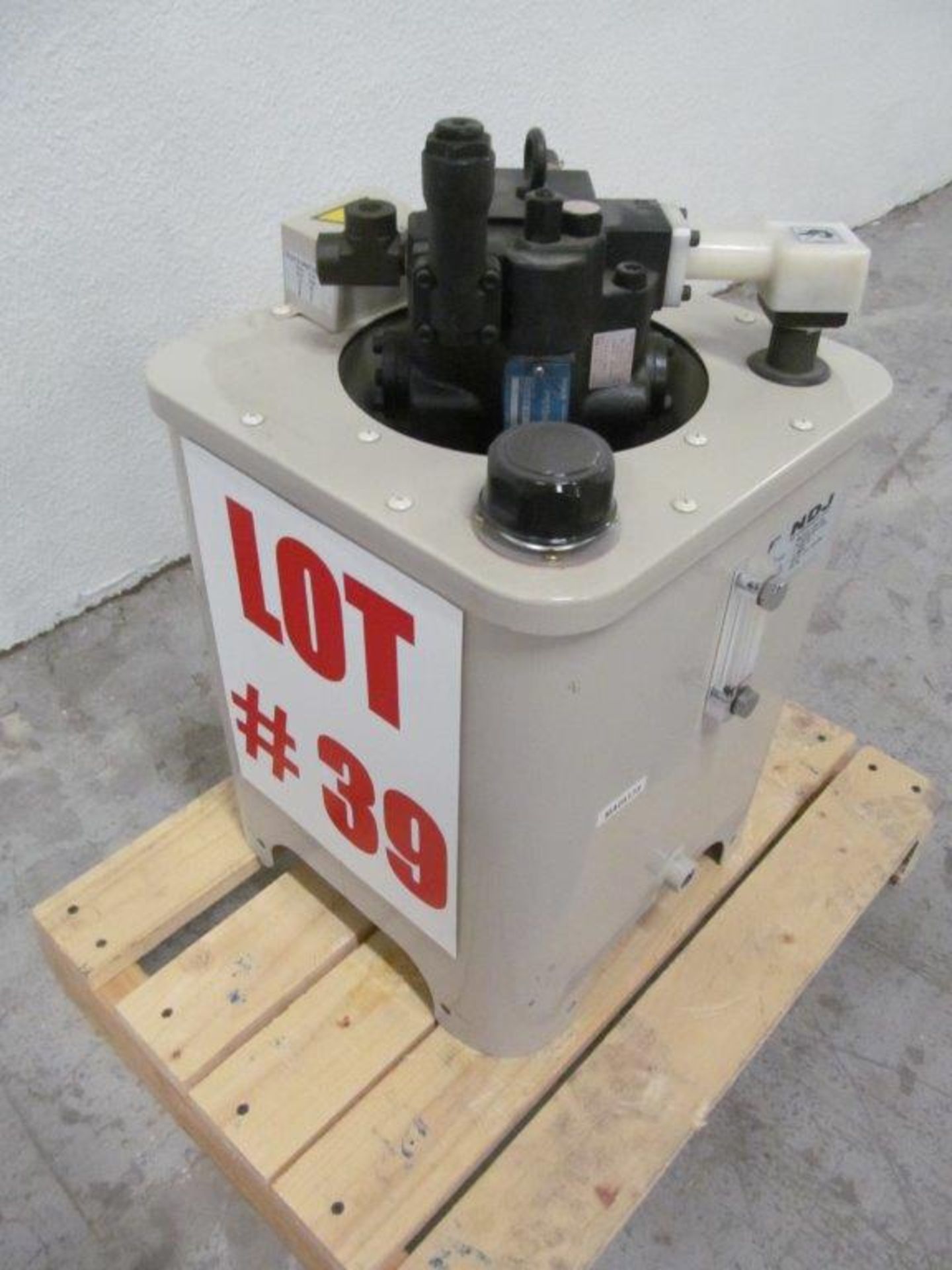 NDJ OIL HYDRAULIC UNIT MODEL: NDJ159-152-20, ELECTRICS: 200V/220V/50C/60C/3PH