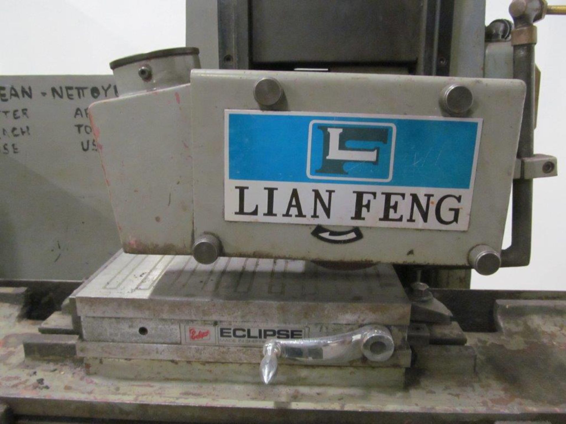 LIAN FENG HYDRAULIC SURFACE GRINDER MODEL LF-12, S/N: 73332, CAPACITY: 6" X 12" C/W ECLIPSE MAGNETIC - Image 4 of 4