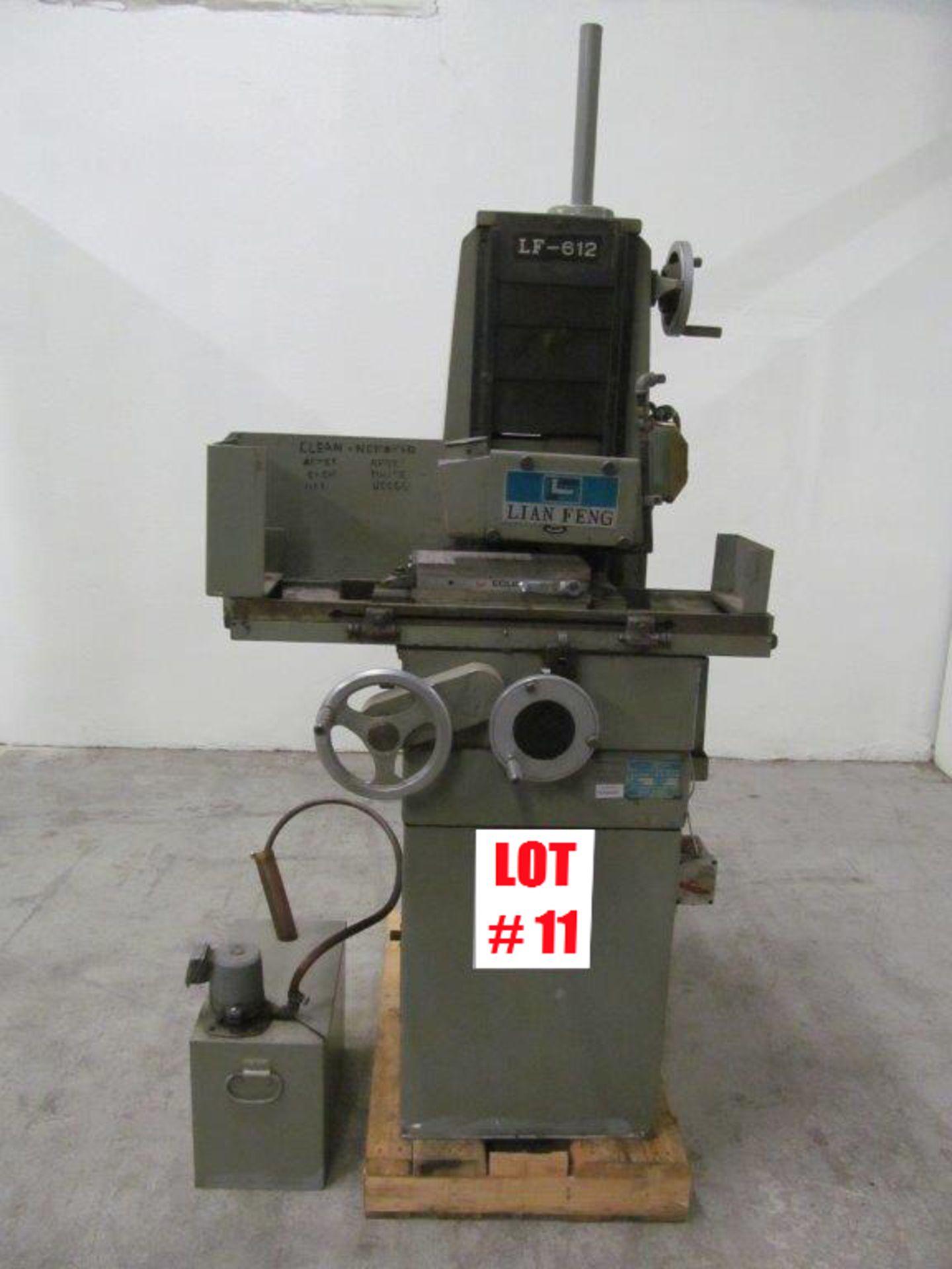 LIAN FENG HYDRAULIC SURFACE GRINDER MODEL LF-12, S/N: 73332, CAPACITY: 6" X 12" C/W ECLIPSE MAGNETIC - Image 2 of 4
