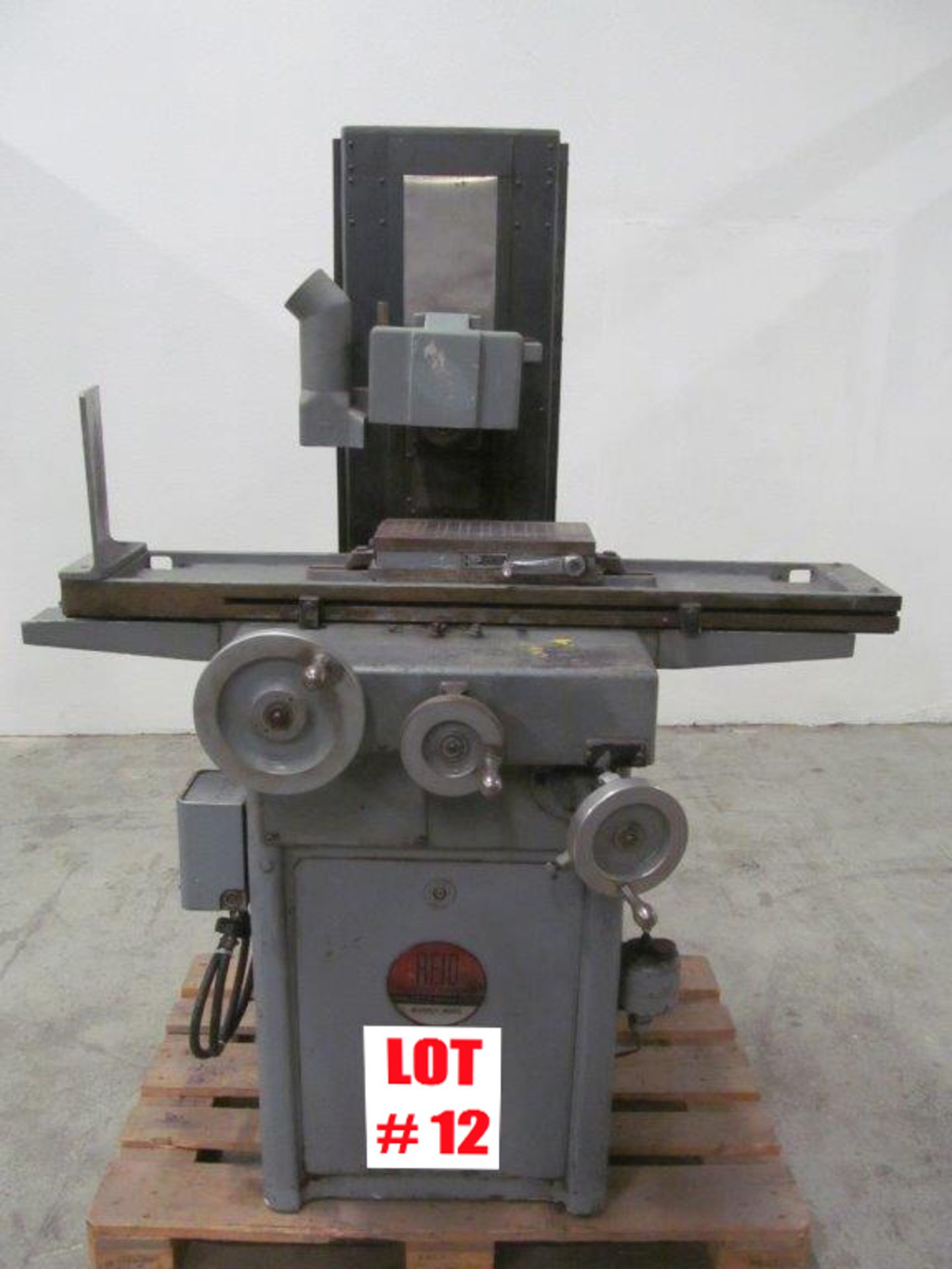 REID SURFACE GRINDER MODEL 612H, S/N: 15594, CAPACITY: 6" X 12" C/W ECLIPSE MAGNETIC CHUCK, - Image 2 of 5