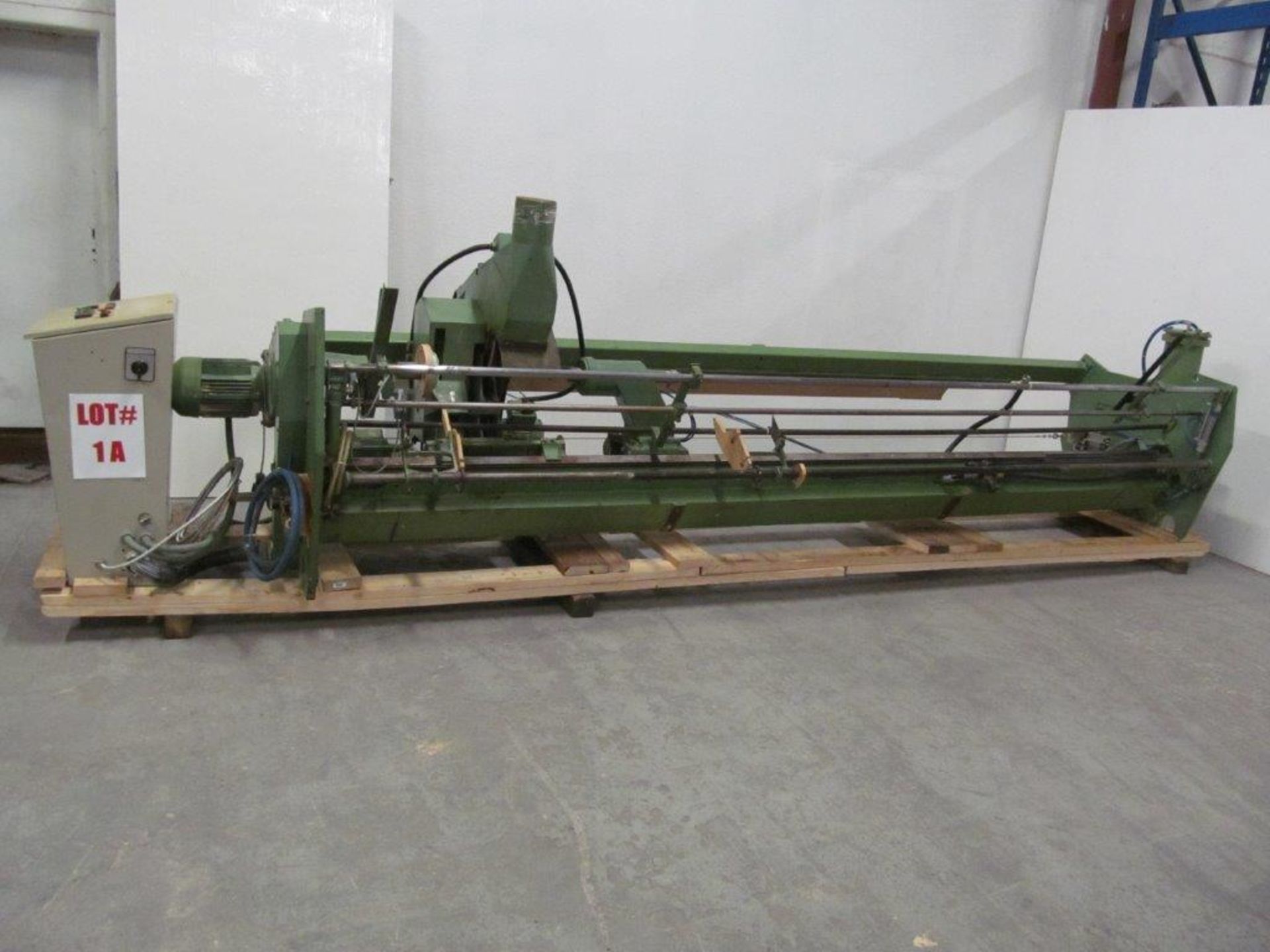 ZUCKERMANN AUTOMATIC WOOD TURNING LATHE MODEL HIT 3000 (AUSTRIA), CAPACITY: 10" DIAMETER X 10 FEET