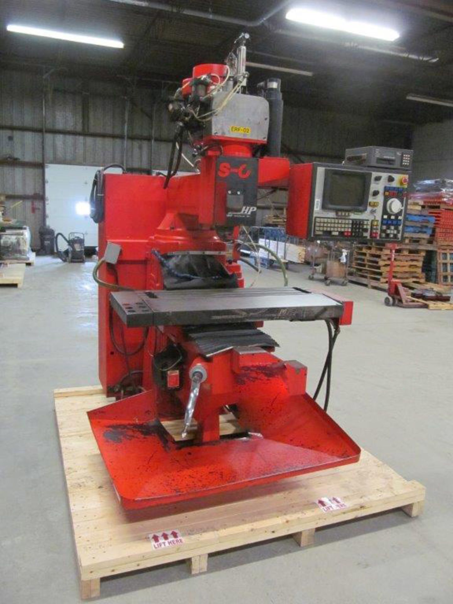 MHP CNC VERTICAL TURRET MILL MODEL 4AVS, S/N: 4AVS-OEM66580T, TABLE 10" X 42", ELECTRICS: 220V/ - Image 2 of 7