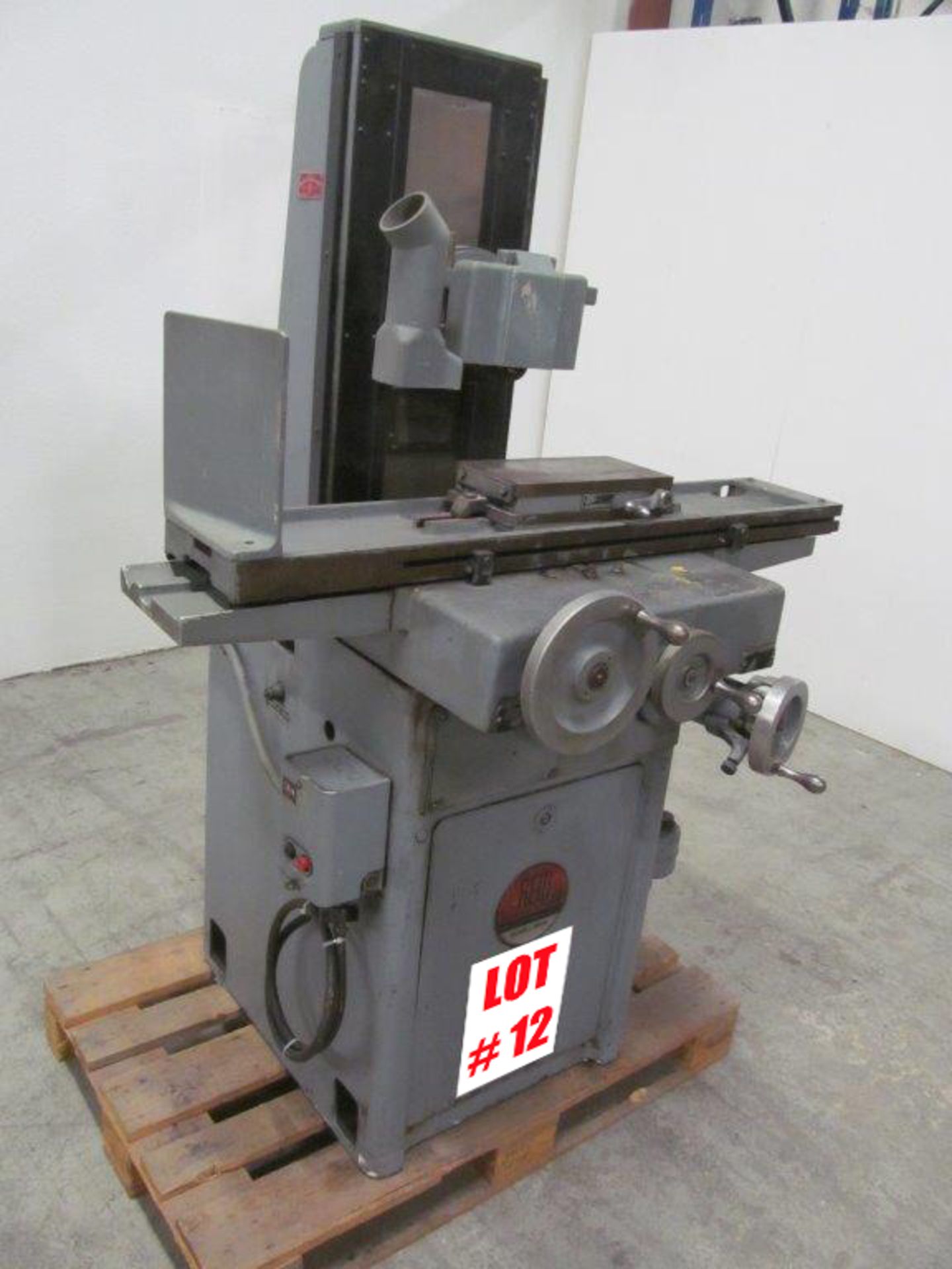 REID SURFACE GRINDER MODEL 612H, S/N: 15594, CAPACITY: 6" X 12" C/W ECLIPSE MAGNETIC CHUCK,