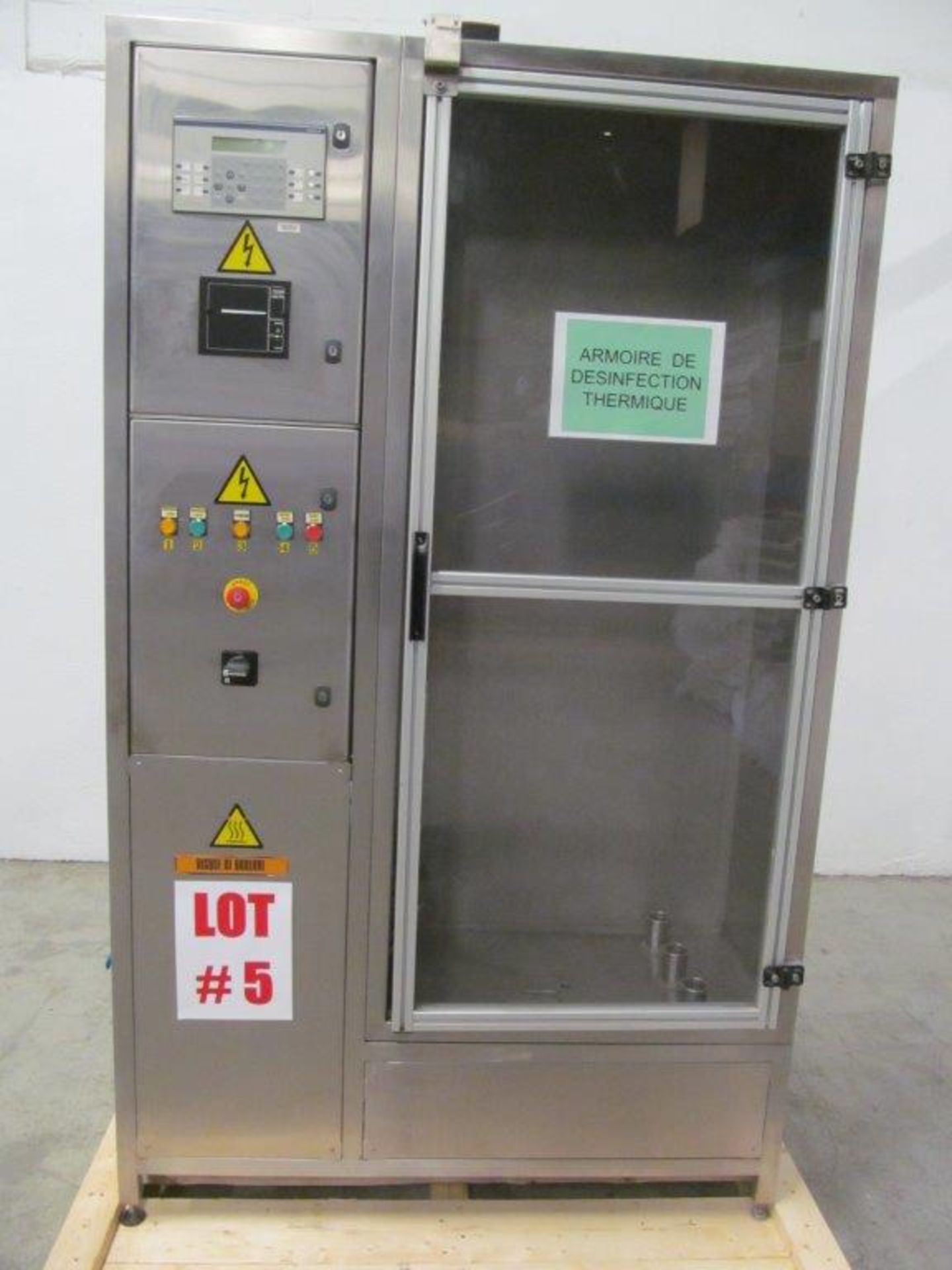 SOLERI THERMAL DESINFECTION CABINET, 200 HOURS,YEAR: 1999, 170 VOLTS, DIMENSION: 4X3X8, WEIGHT: