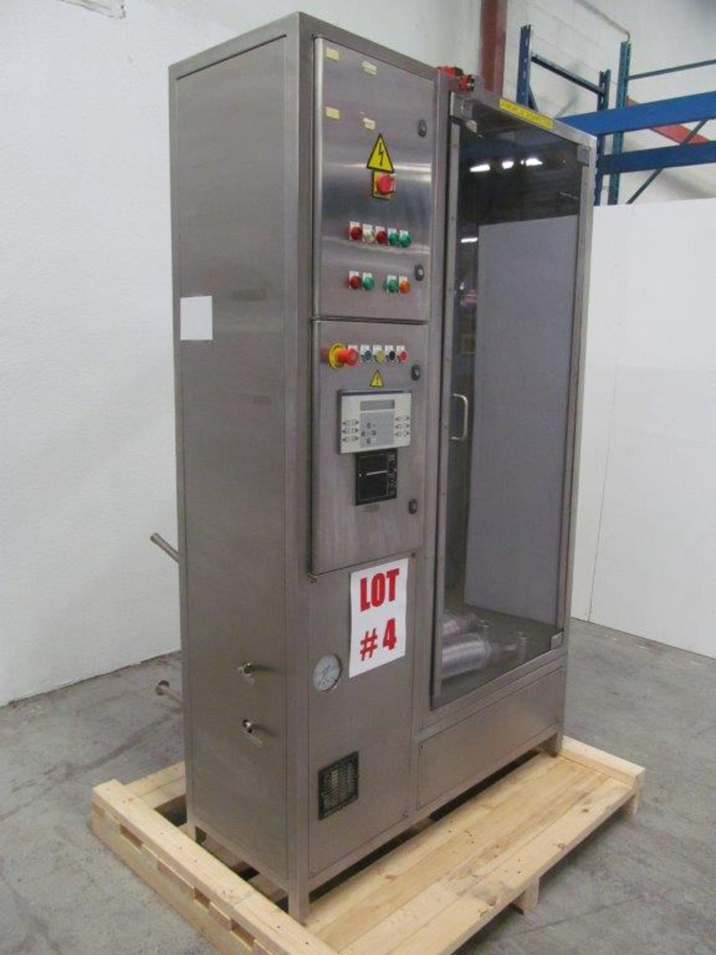 SOLERI THERMAL DESINFECTION CABINET, 200 HOURS, YEAR: 1999, 170 VOLTS, DIMENSION: 4X3X8, WEIGHT: 800 - Image 2 of 6