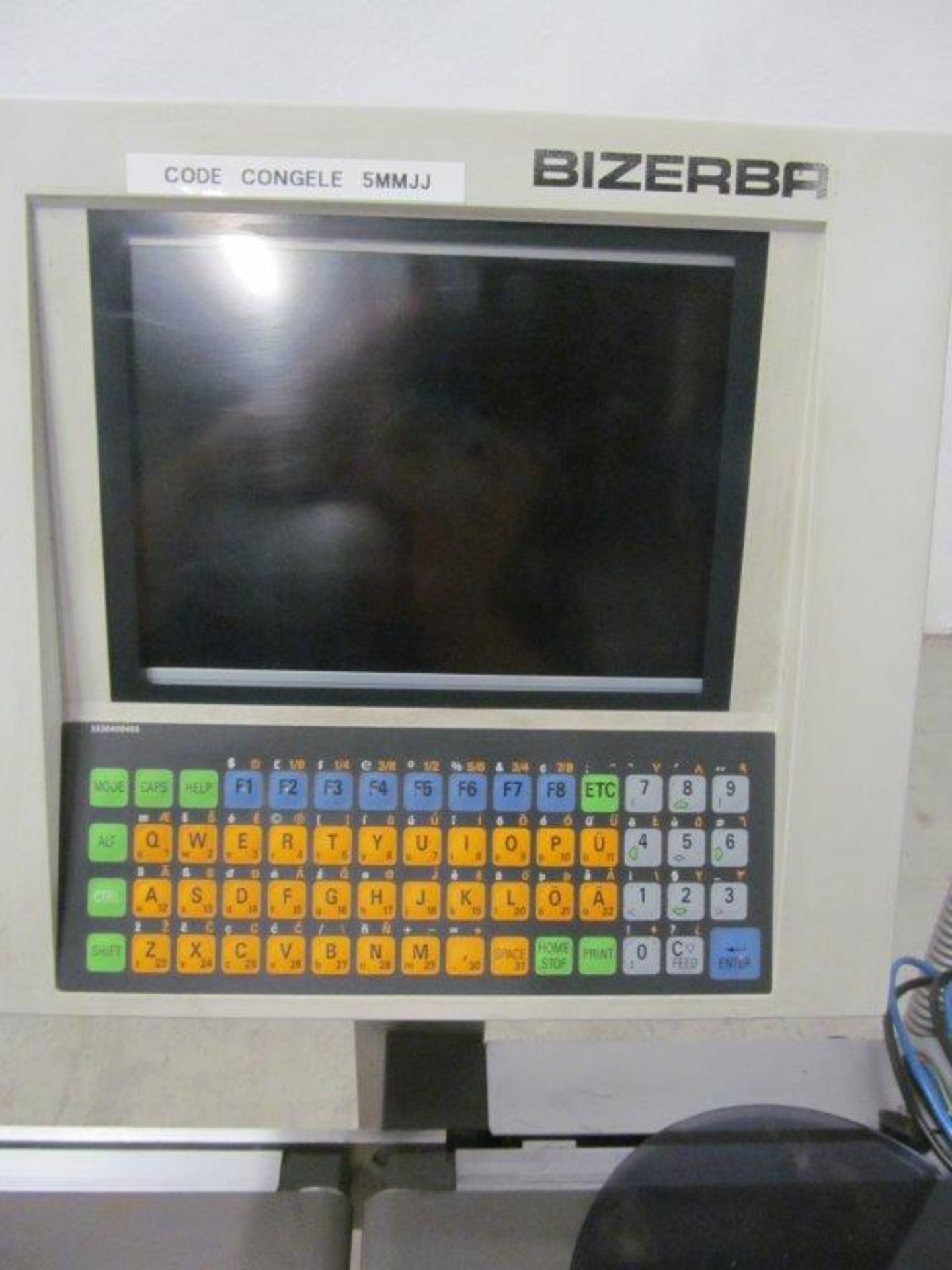 BIZERBA WEIGH LABELING EQUIPMENT MOD. GV, VOLTAGE : 120V / 60HZ / 2.4 AMP, WEIGHT: 500LBS, - Image 2 of 3