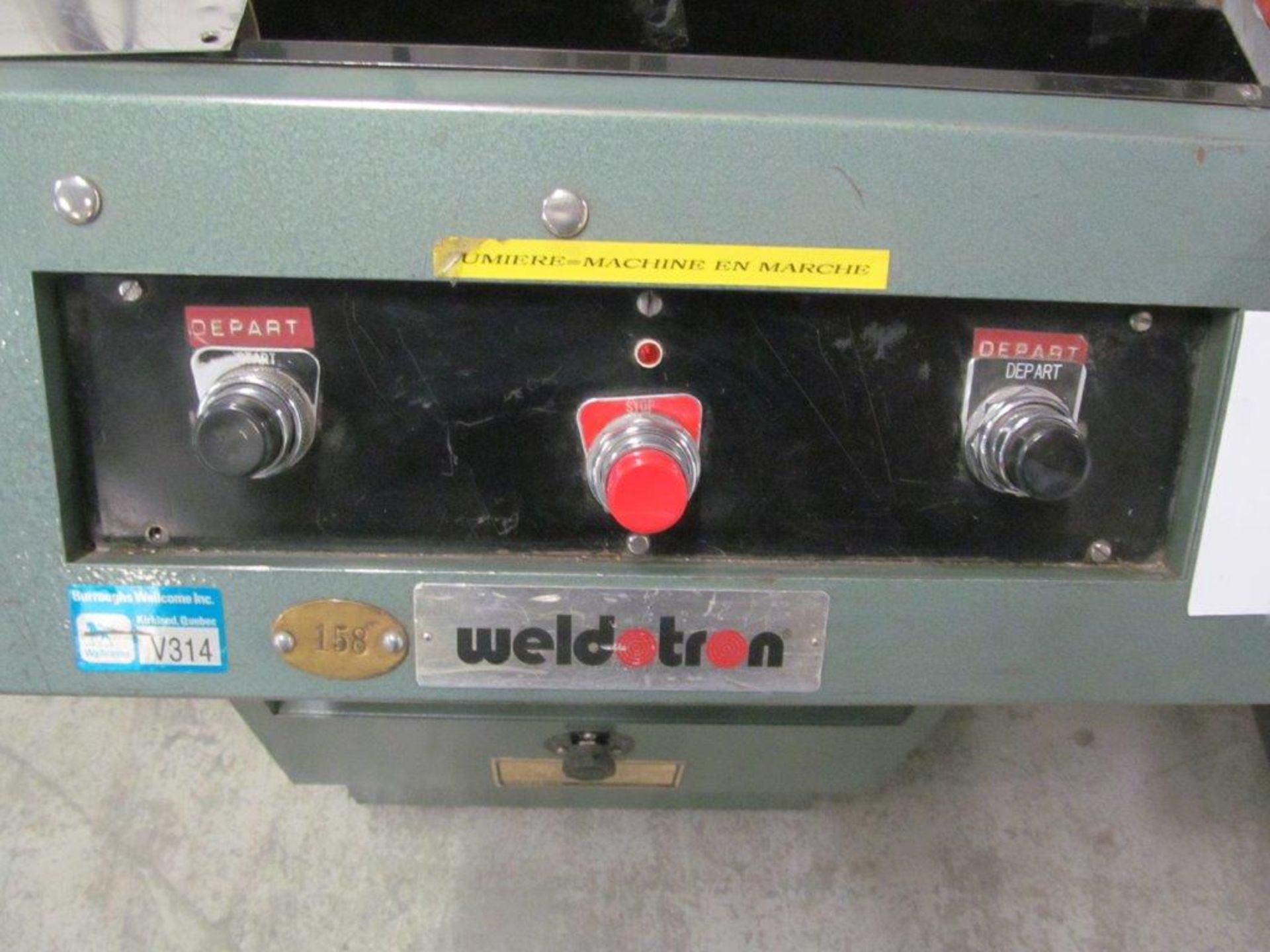 WELDOTRON L-BAR SEALER MOD. 5201-A, Voltage : 220 / 1 PH / 15 AMP (1787/519518) - Image 3 of 3