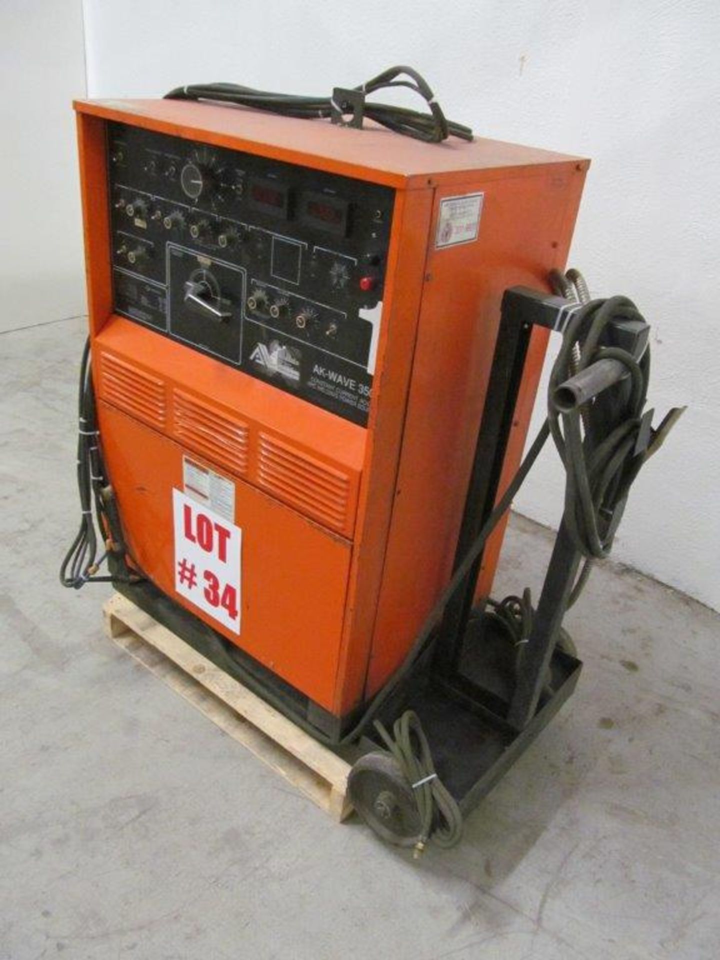 ACKLAND AK0WAVE 350 CONSTANT CURRENT AC/DC ARC POWER SOURCE - Image 3 of 4