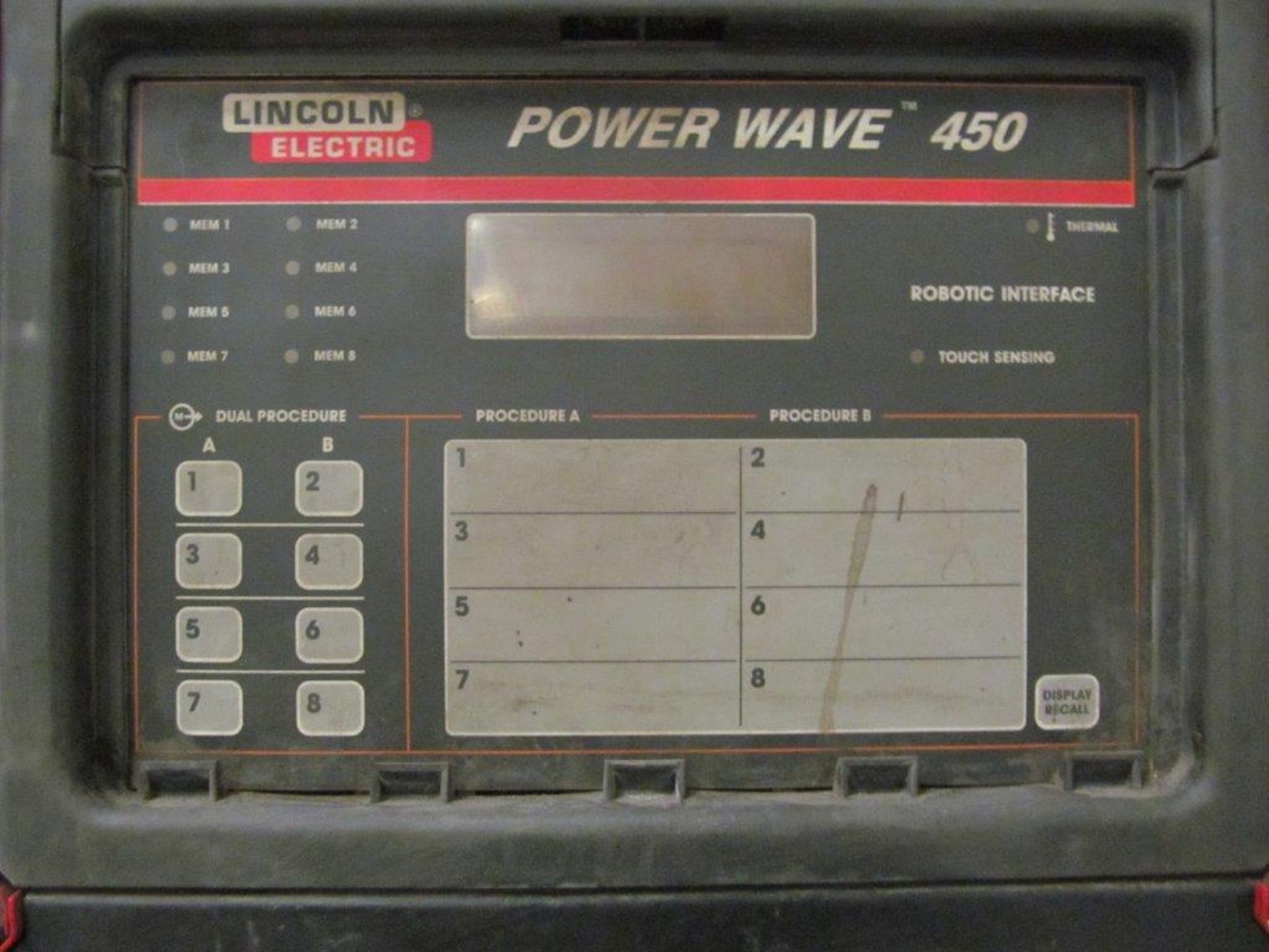 FANUC ROBOT SYSTEM, R-J2 CONTROL, C/W LINCOLN POWERWAVE 450 MIG WELDER - Image 11 of 13