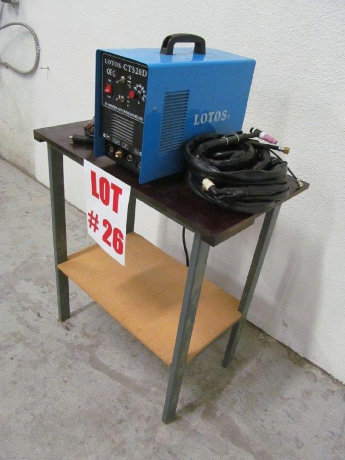 LOTOS CT520D DC INVERTER CUTTER/TIG/ARC WELDER, AC110V AC 20V - Image 3 of 3