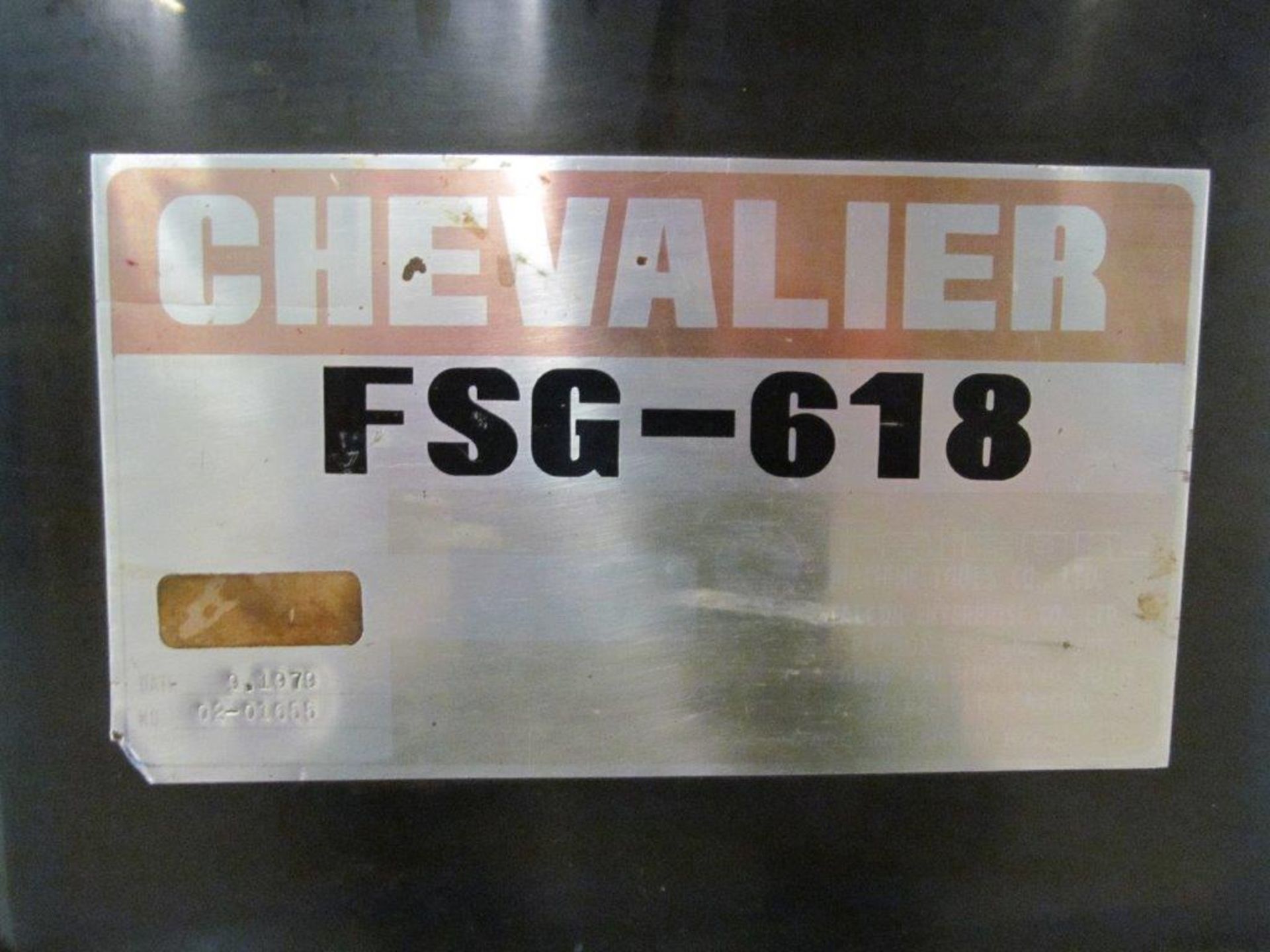 CHEVALIER FSG-618 SURFACE GRINDER, 6" X 18", ELECTRICS: 550V/3PH/60C, "CONDITION UNKNOWN" - Image 3 of 4