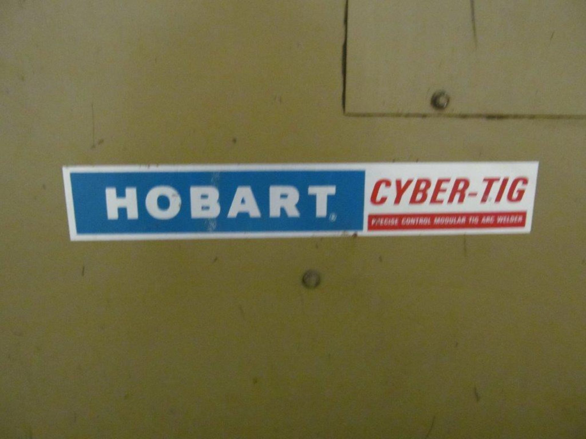 HOBART CYBER-TIG AC/DC WELDER MODEL: CT-300, S/N:12RT-68430, ELECTRICS: 230V/460V/575V/3PH/60C - Image 6 of 6