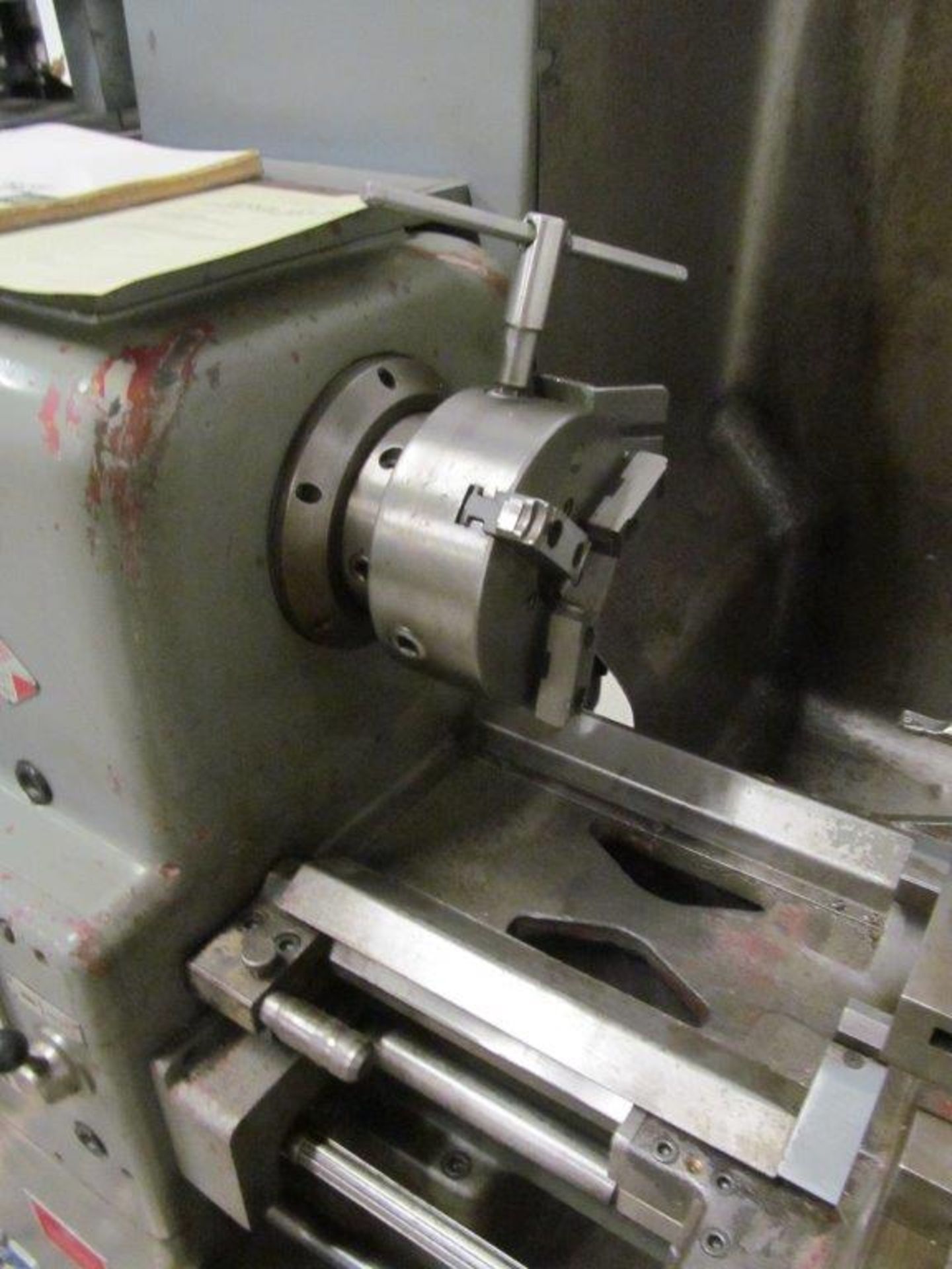 GRAZIANO ENGINE LATHE MODEL SAG 12, 14-1/2" SWING X 30" CENTERS, C/W ACCOMPANYING ACCESSORIES, - Image 5 of 8