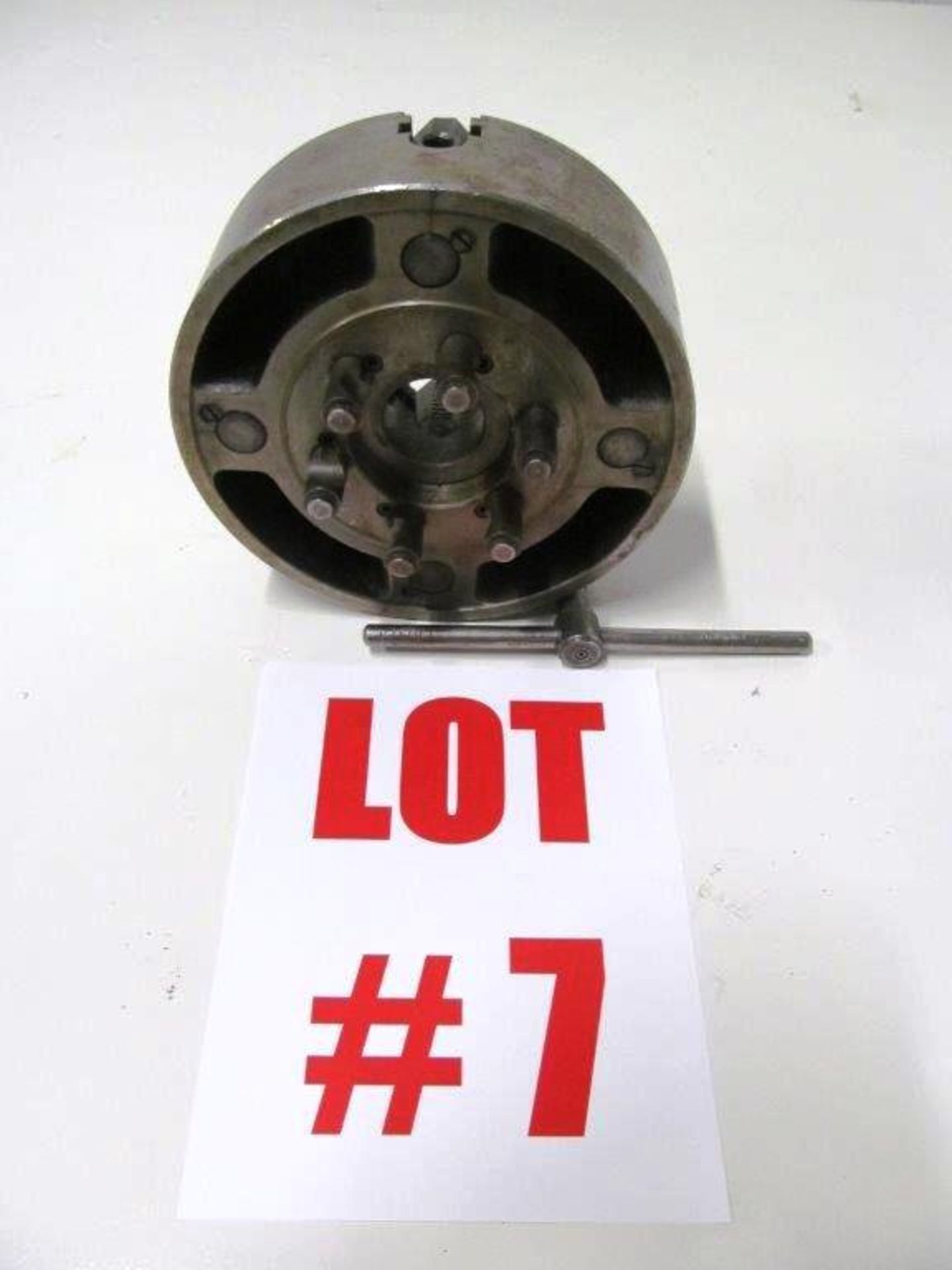 4 JAW CHUCK CAMLOCK, 10'' DIAMETER, FITS STANDARD MODERN LATHE 14'' SWING - Image 2 of 2