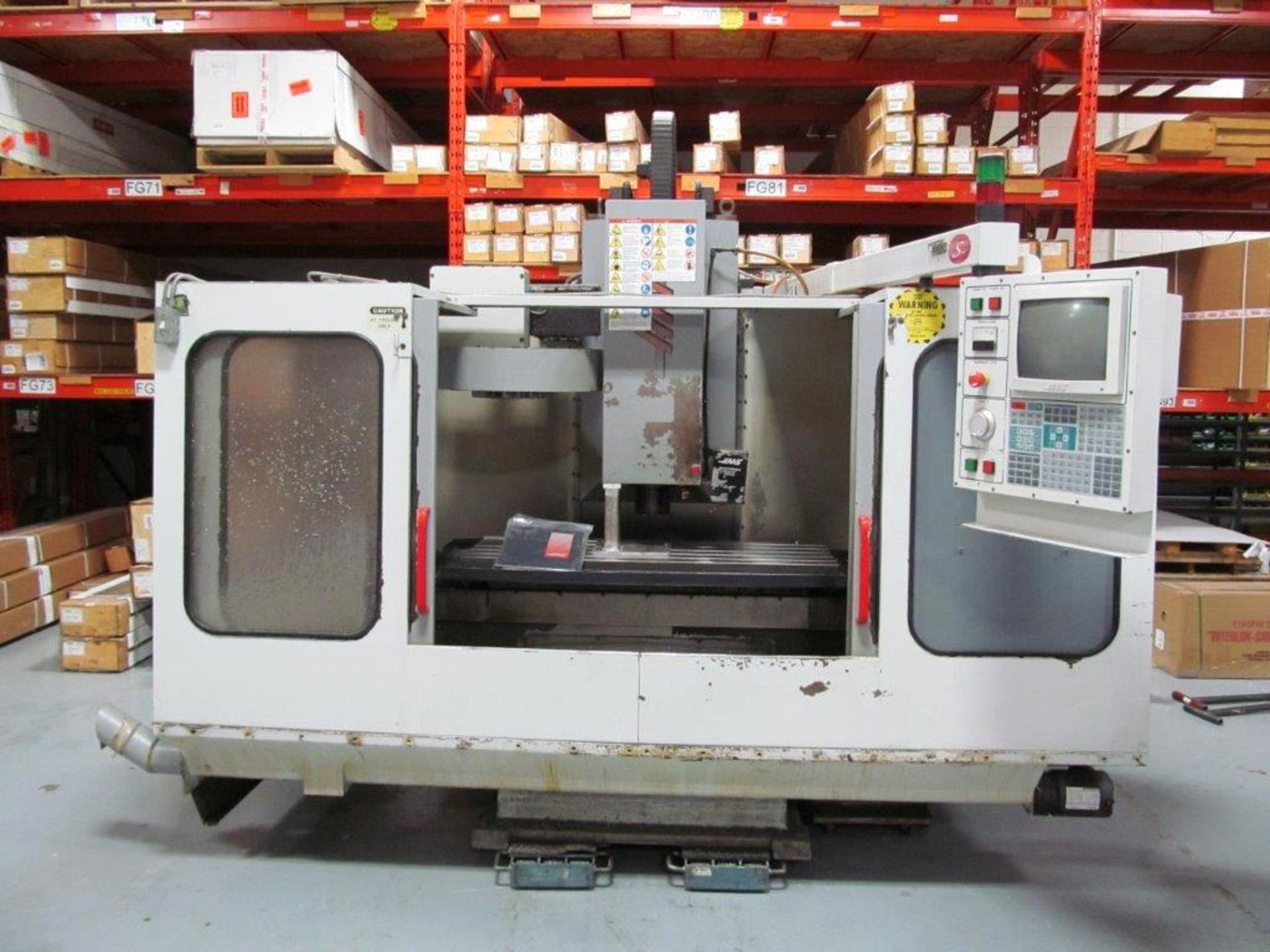 HAAS CNC VMC MODEL: 4, MFG. YR.: 1995, S/N: 4626, C/W HAAS CNC CONTROL