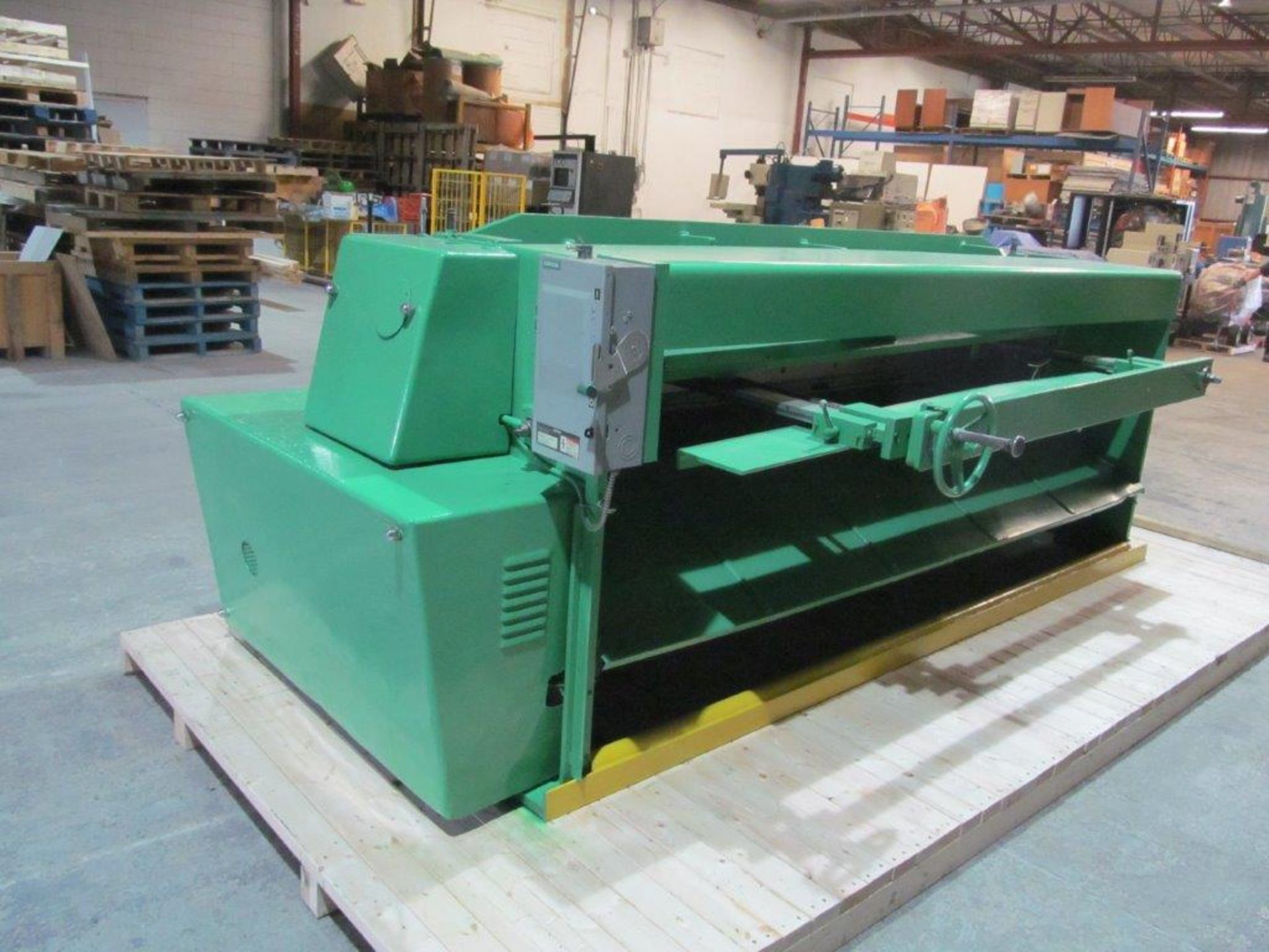 KEETONA SHEARMASTER MECHANICAL SHEAR CAPACITY: 100" X 1/8" - Image 6 of 10