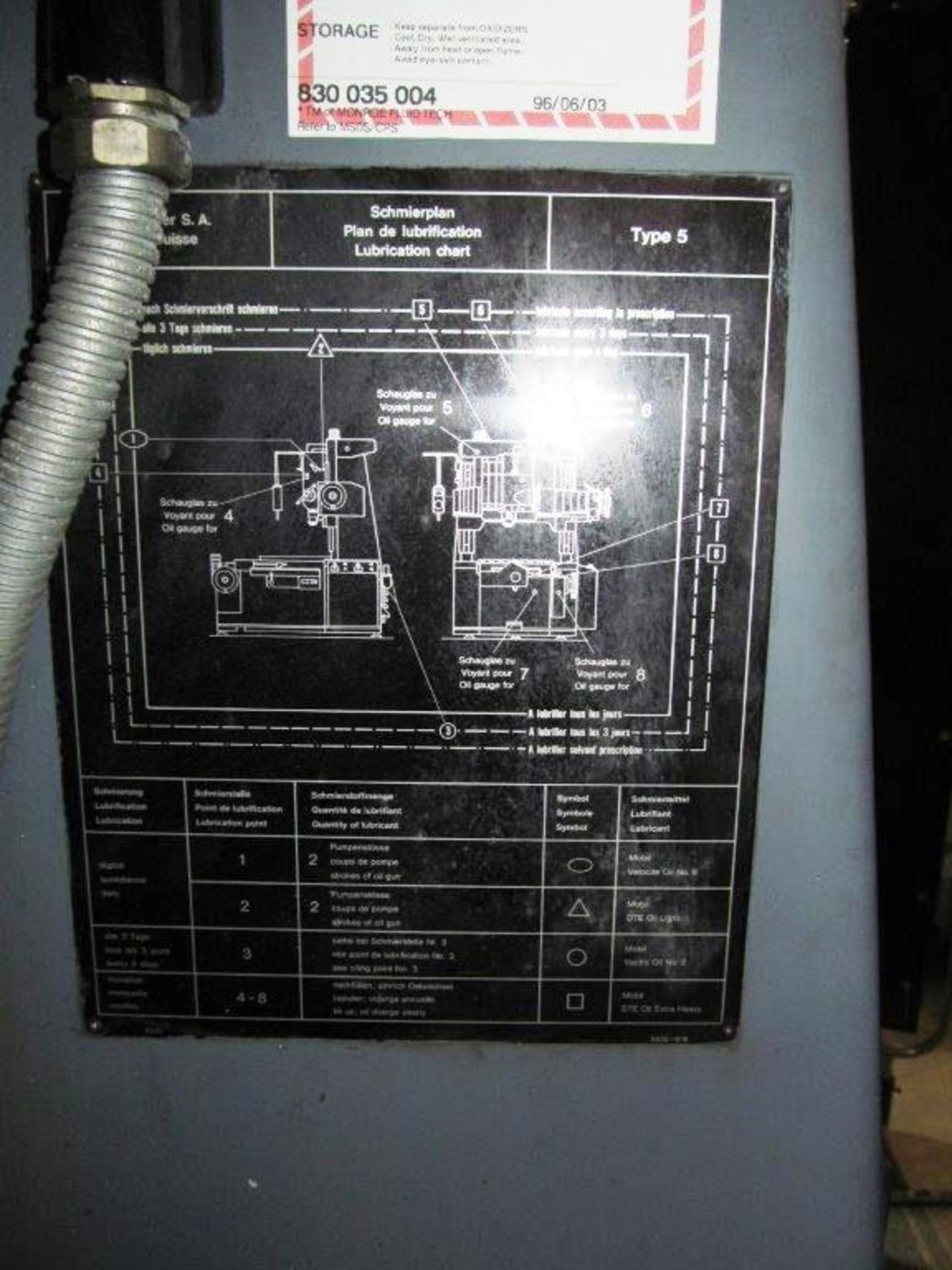 HAUSER "HIGH PRECISION" JIG BORER (SWITZERLAND) MODEL: M5, S/N: 78, TABLE 30 1/4'' X 35 1/4'', - Image 13 of 31