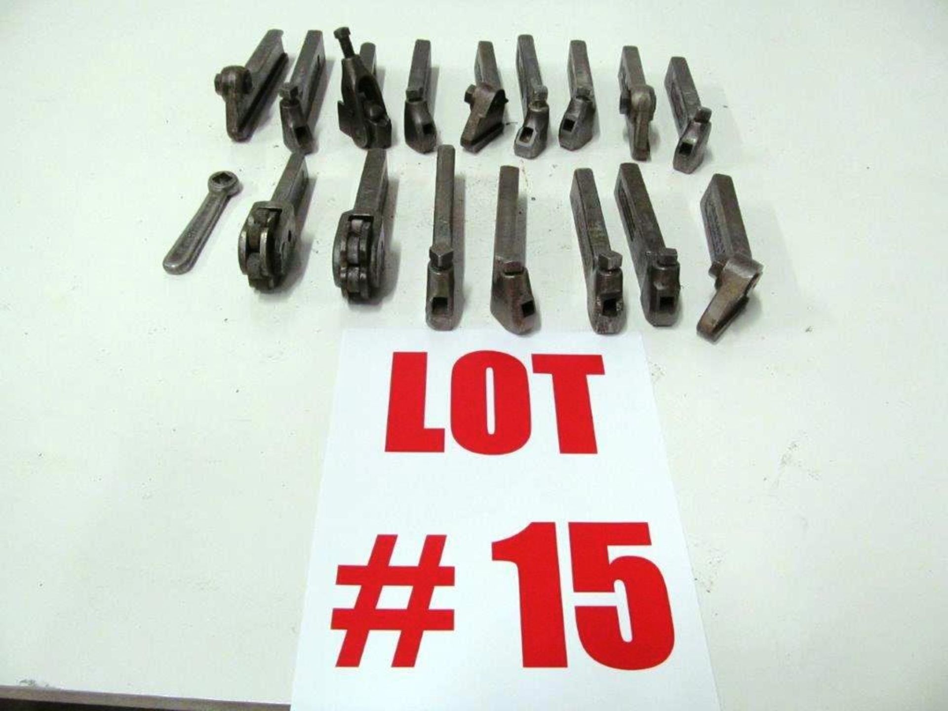 1 LOT (17 PCS) TOOL HOLDERS FOR KNURLING *CUT-OFF* BRAZED TOOLS, CARBIDE INSERT HOLDERS