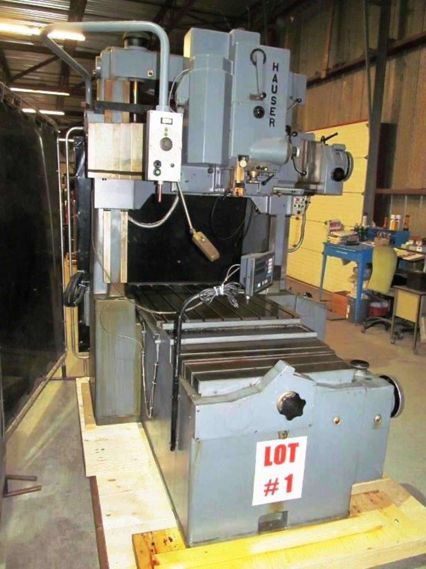 HAUSER "HIGH PRECISION" JIG BORER (SWITZERLAND) MODEL: M5, S/N: 78, TABLE 30 1/4'' X 35 1/4'', - Image 2 of 31