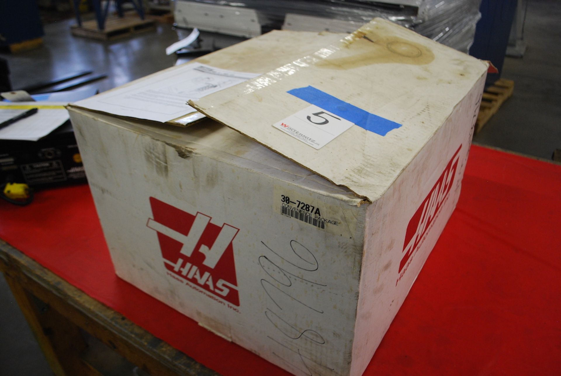 HAAS WORKLIGHT AND TOOL RACK (NEW IN BOX)