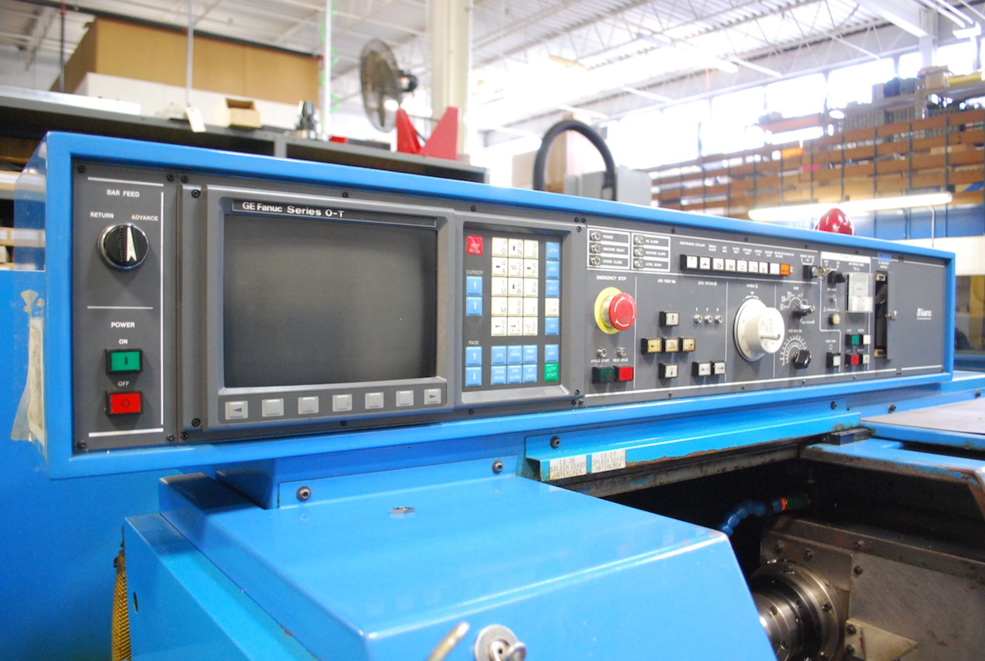 MIYANO MODEL BNC-34S CNC LATHE: S/N BN3033SU (1990): GE FANUC SERIES O-T CNC CONTROL; 15’ MIYANO BAR - Image 4 of 5