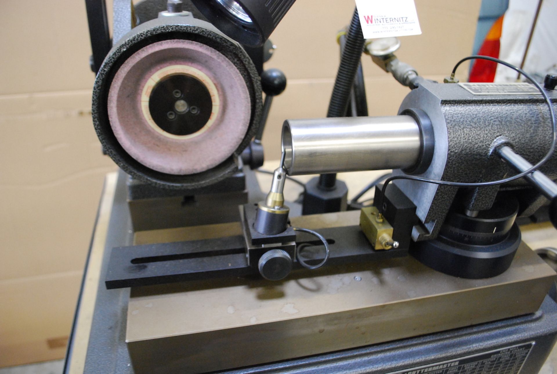 CUTMASTER MODEL MG-30 ENDMILL SHARPENER: S/N 5326; 1/3HP; CABINET W/ACCESSORIES. - Image 3 of 6
