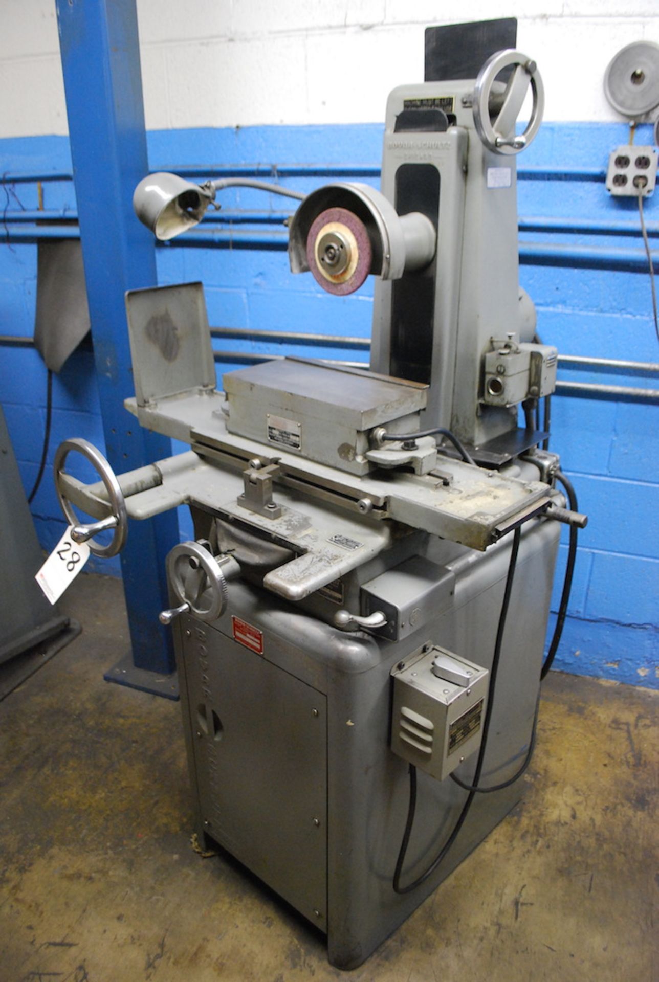 BOYAR-SCHULTZ 6” X 12” MODEL 612 HAND FEED SURFACE GRINDER: S/N 12208; MAGNA-LOCK MODEL HR-612C