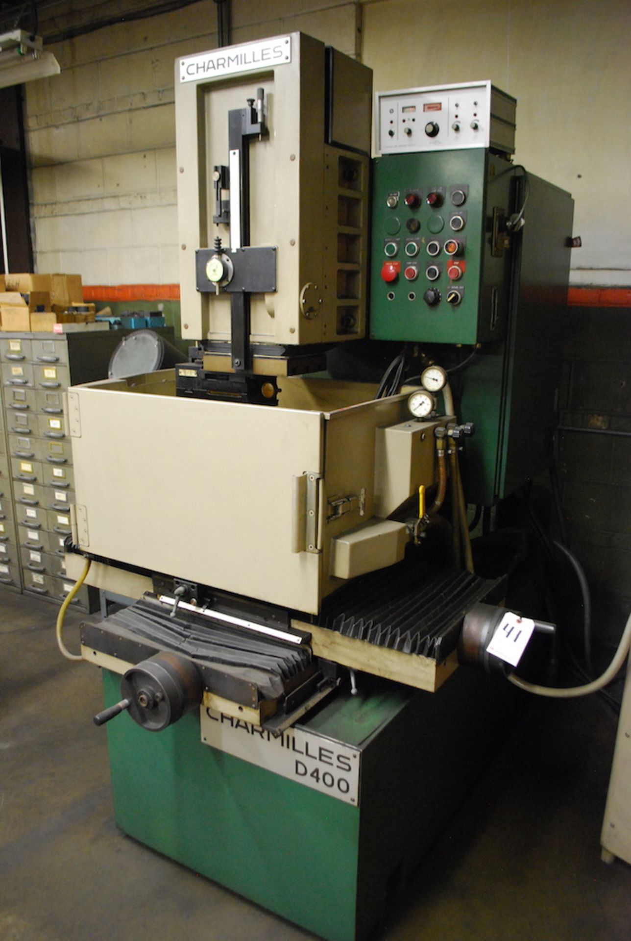 CHARMILLES MODEL D400 EDM MACHINE: S/N 4016; CHARMILLES ISOPULSE P3 POWER SUPPLY; CHARMILLES-EROWA - Image 3 of 6