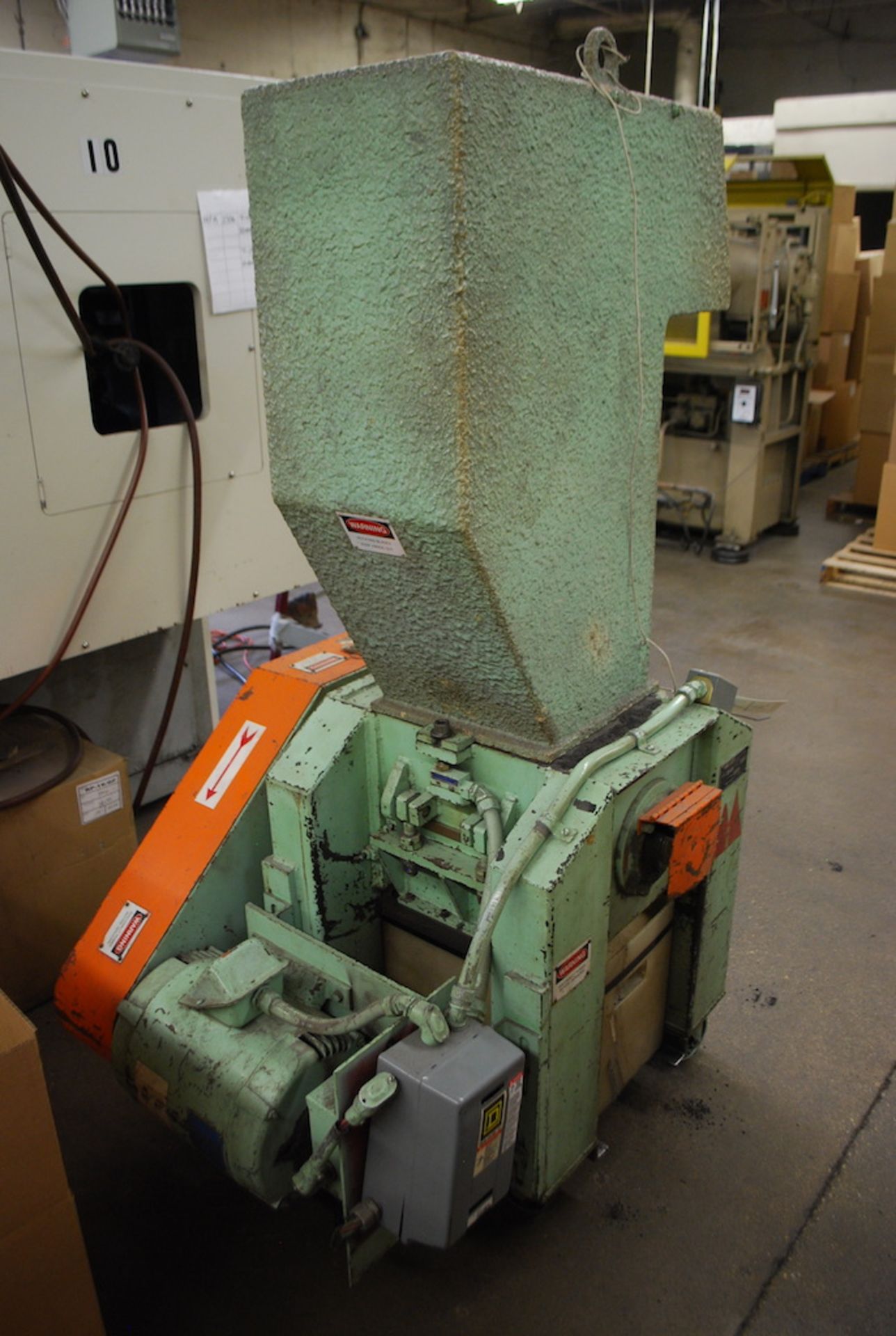 RAMCO 10HP MODEL 1012 PORTABLE GRANULATOR: S/N 1269; 12” X 10-1/2” OPENING. - Image 3 of 3