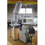 POLYMER SYSTEMS SS117 PORTABLE PLASTIC GRANULATOR: S/N SS117 062 01 (2001); .75/4HP; DUST COLLECTOR;