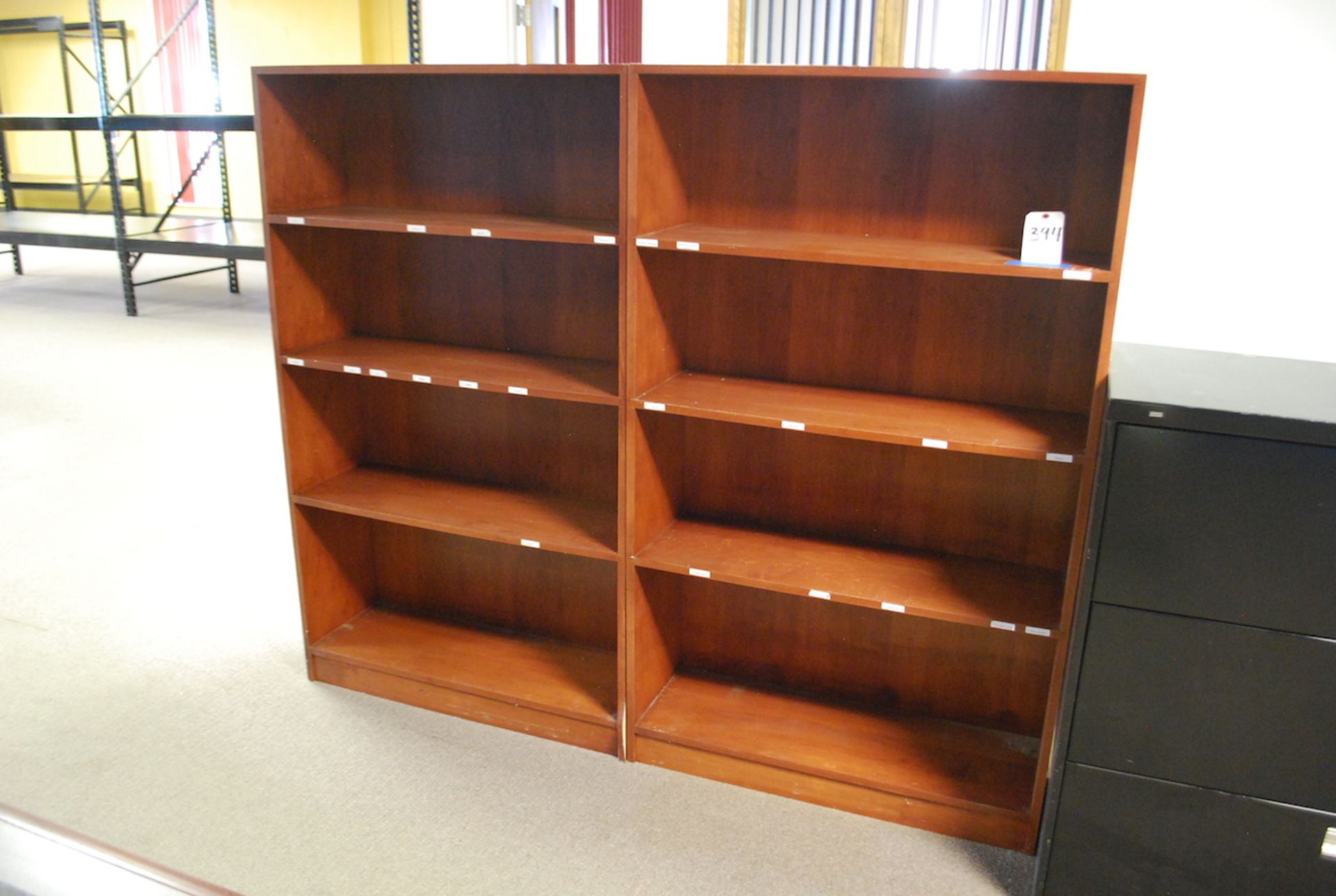 LOT: (2) BOOKSHELVES