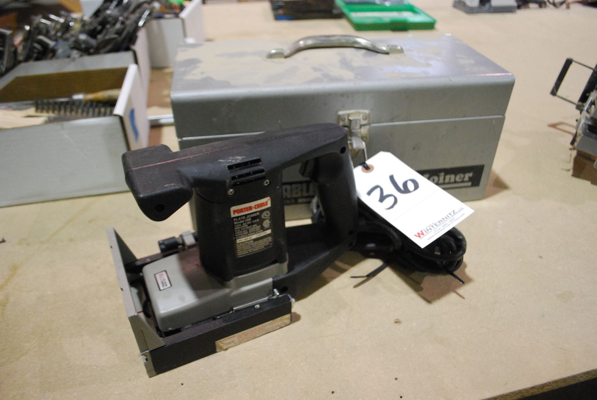 PORTER CABLE MODEL 556 PLATE JOINER