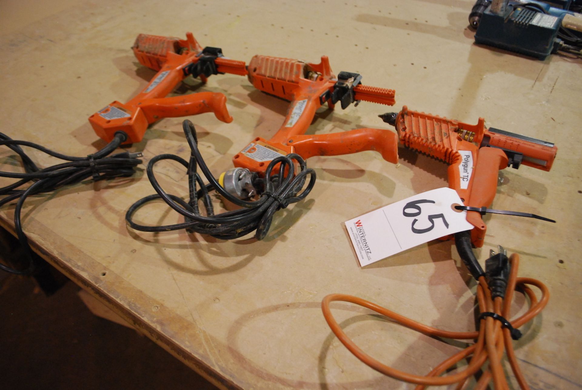 LOT: (3) POLYGUN ELECTRIC GLUE GUNS