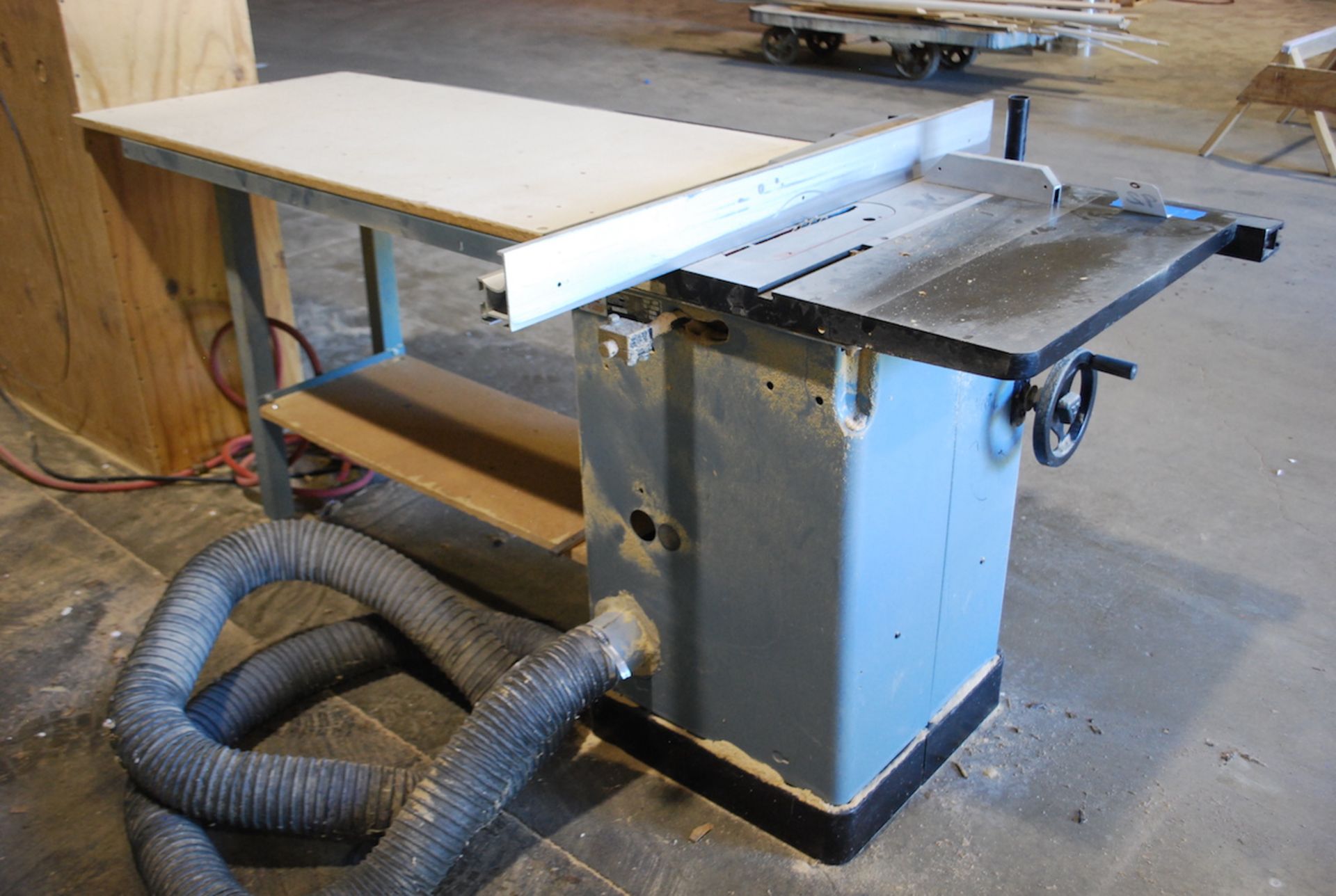 DELTA UNI-SAW 10" TILTING ARBOR TABLE SAW: S/N 93 L 95815; W/27" X 28" Table; 27" X 56" Table - Image 3 of 3