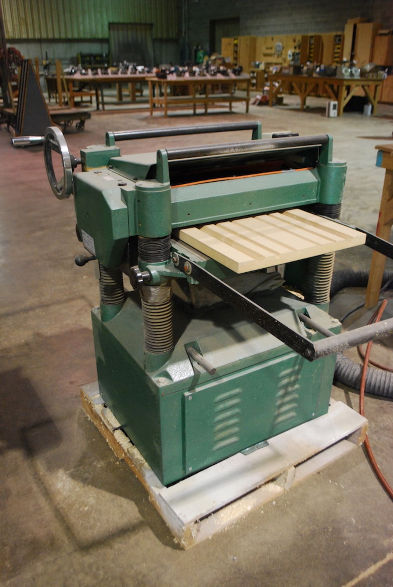 GRIZZLY 20" 3 HP PLANER: S/N 314814; W/20 FPM/16 FPM - Image 2 of 2