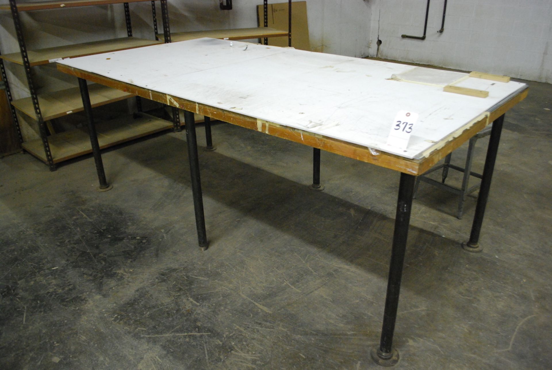LOT: WOOD TABLES IN AREA