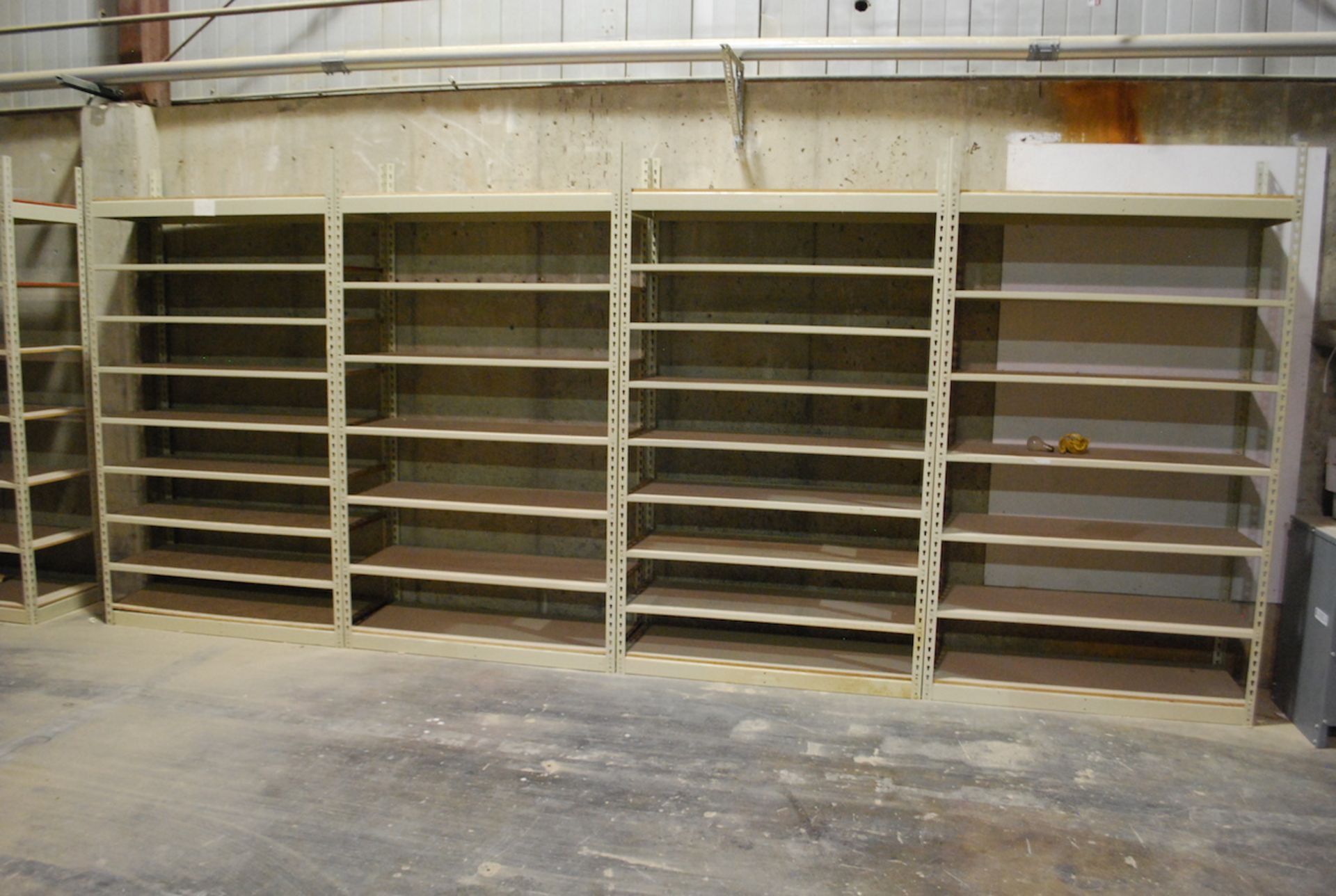 LOT: (16) SECTIONS 48" X 18" X 84"H STEEL SHELVING - Image 2 of 5