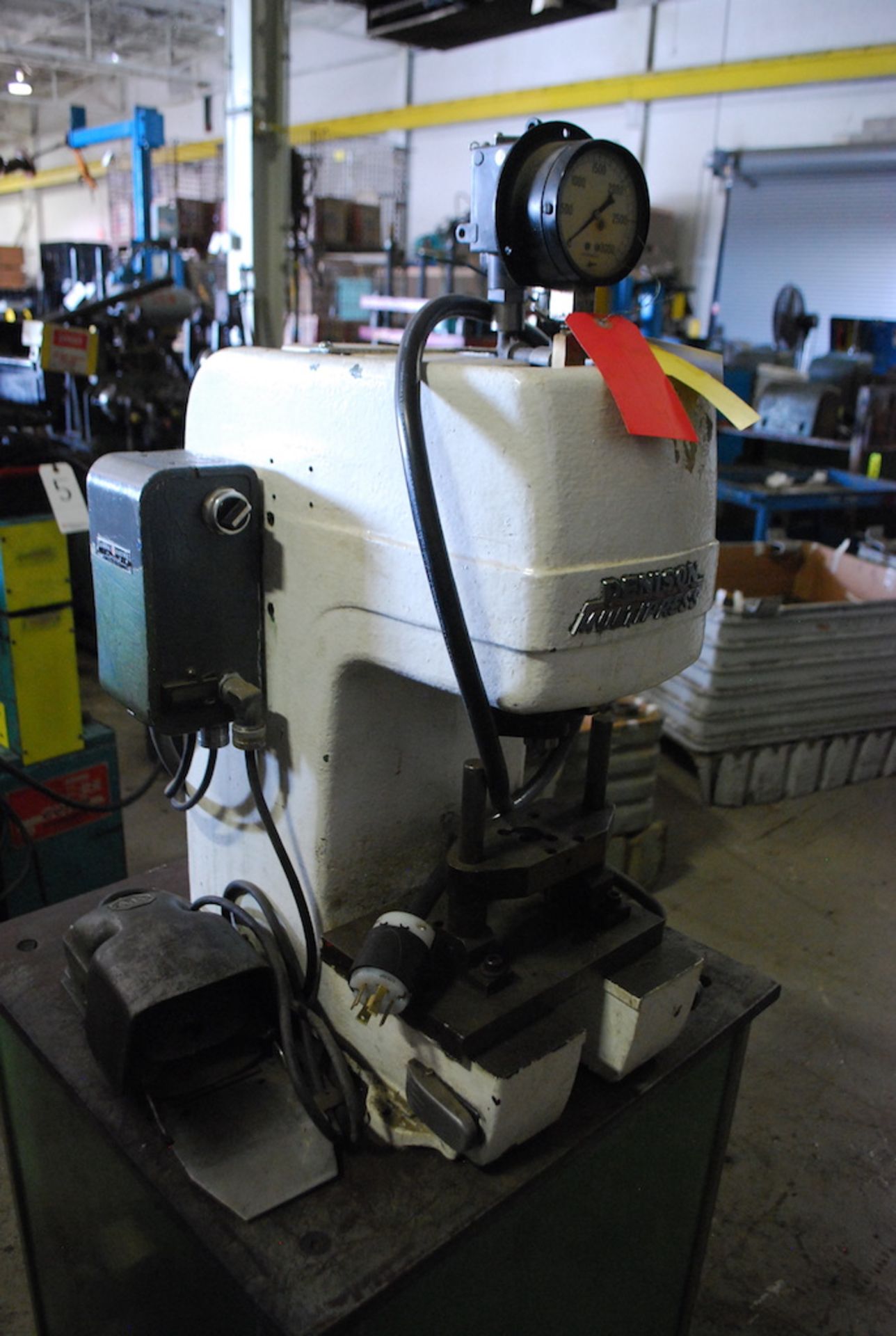 DENISON 1 TON MODEL A SERIES HYDRAULIC MULTIPRESS - Used for Fabricating, Capacity: 1 Ton, 220V/