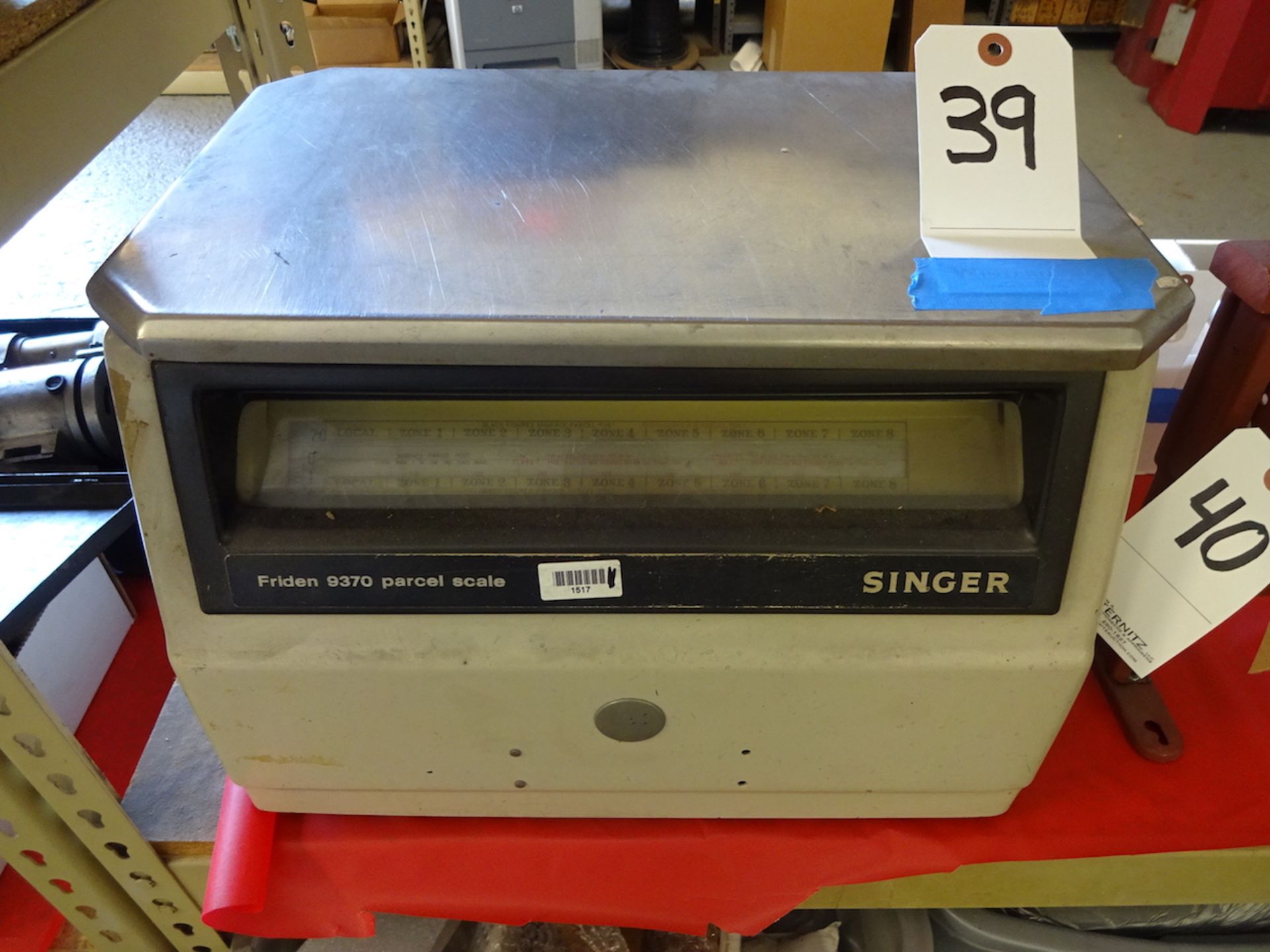 SINGER FRIDEN 9370 PARCEL SCALE