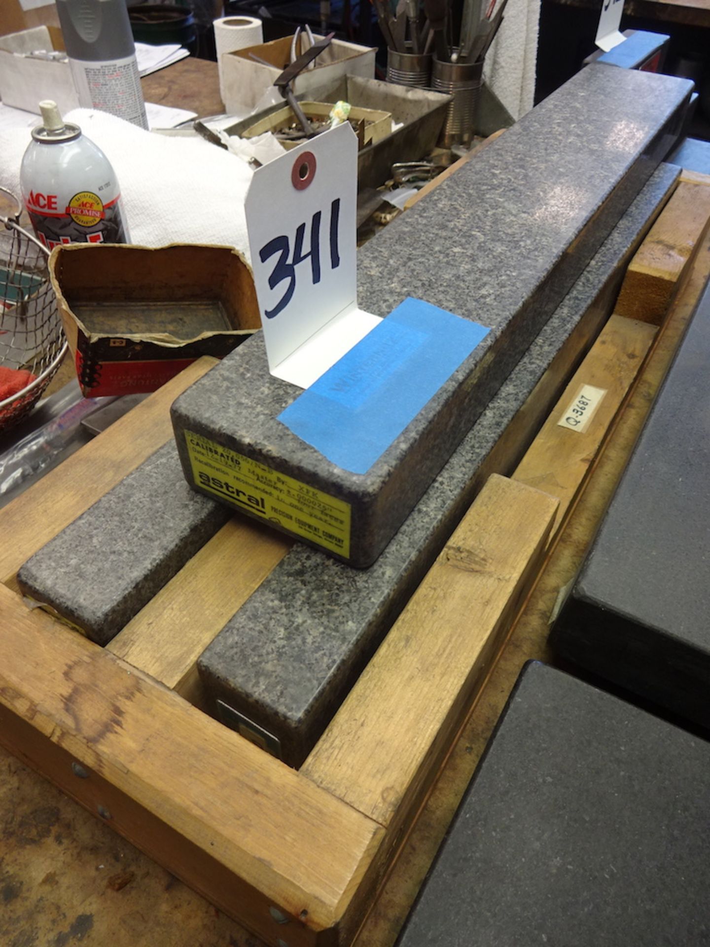 LOT: ASSORTED 24" X 4" X 2" GRANITE BLOCKS