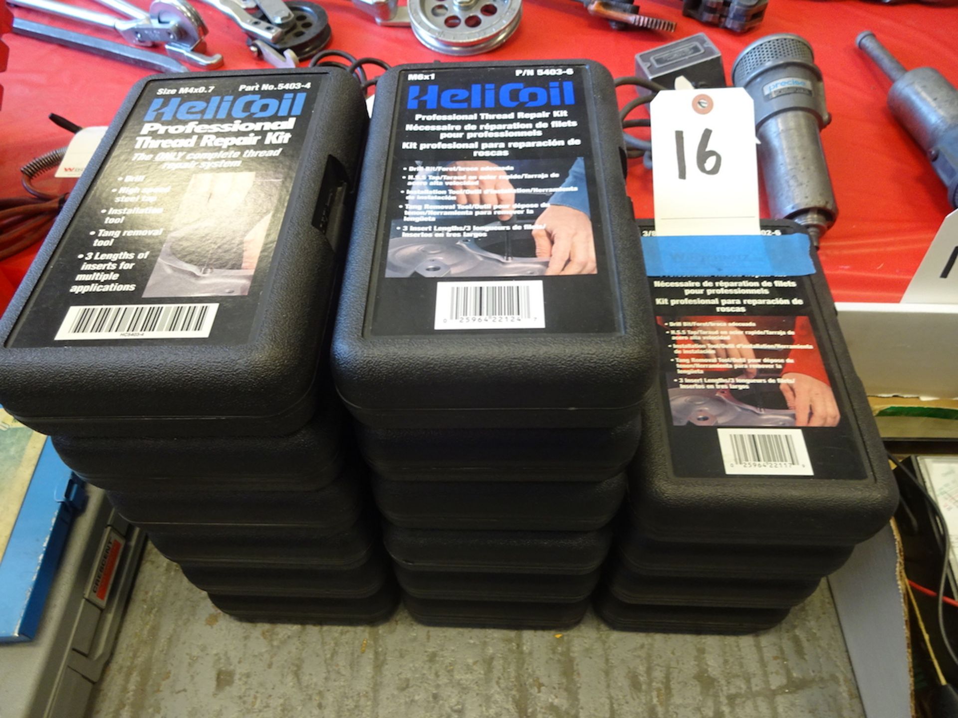 LOT: HELICOIL THREAD REPAIR KITS