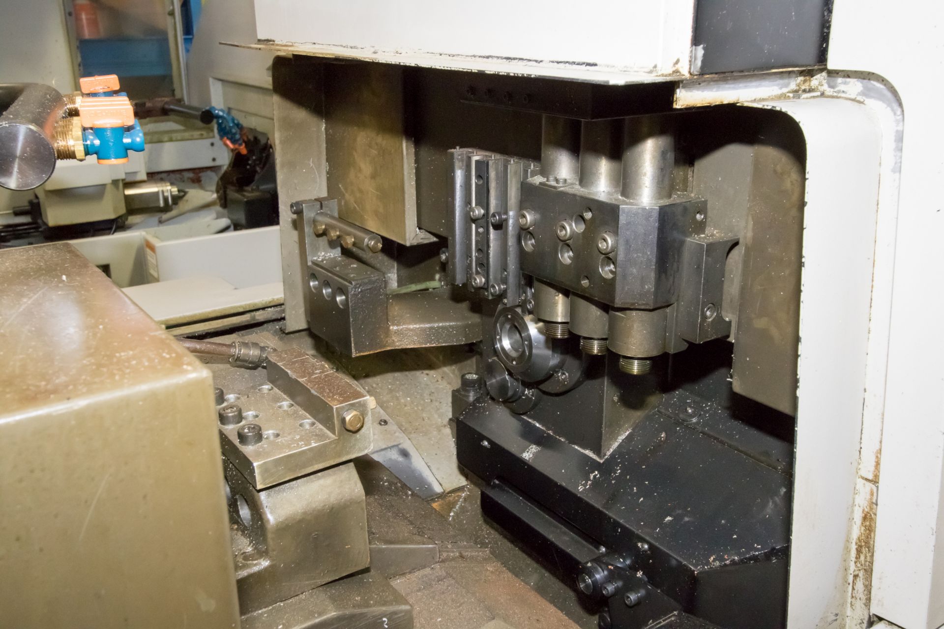 (1994) Citizen Model L-20VII (3M7) Swiss Type CNC Lathe: S/N X8769; Mitsubishi 330 Control, - Image 6 of 8