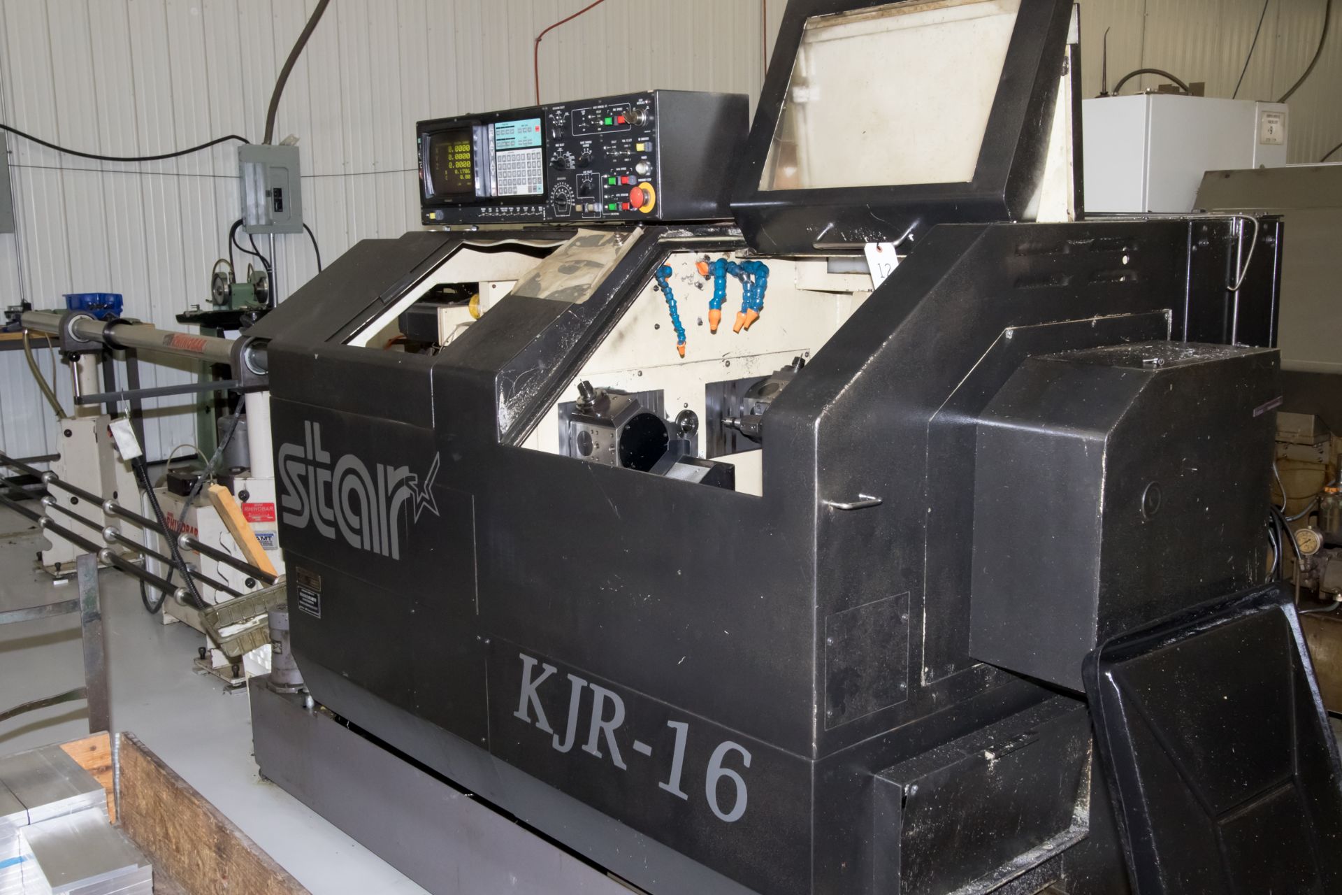 (1994) Star Model KJR-16B Swiss Type CNC Lathe: S/N 40547;