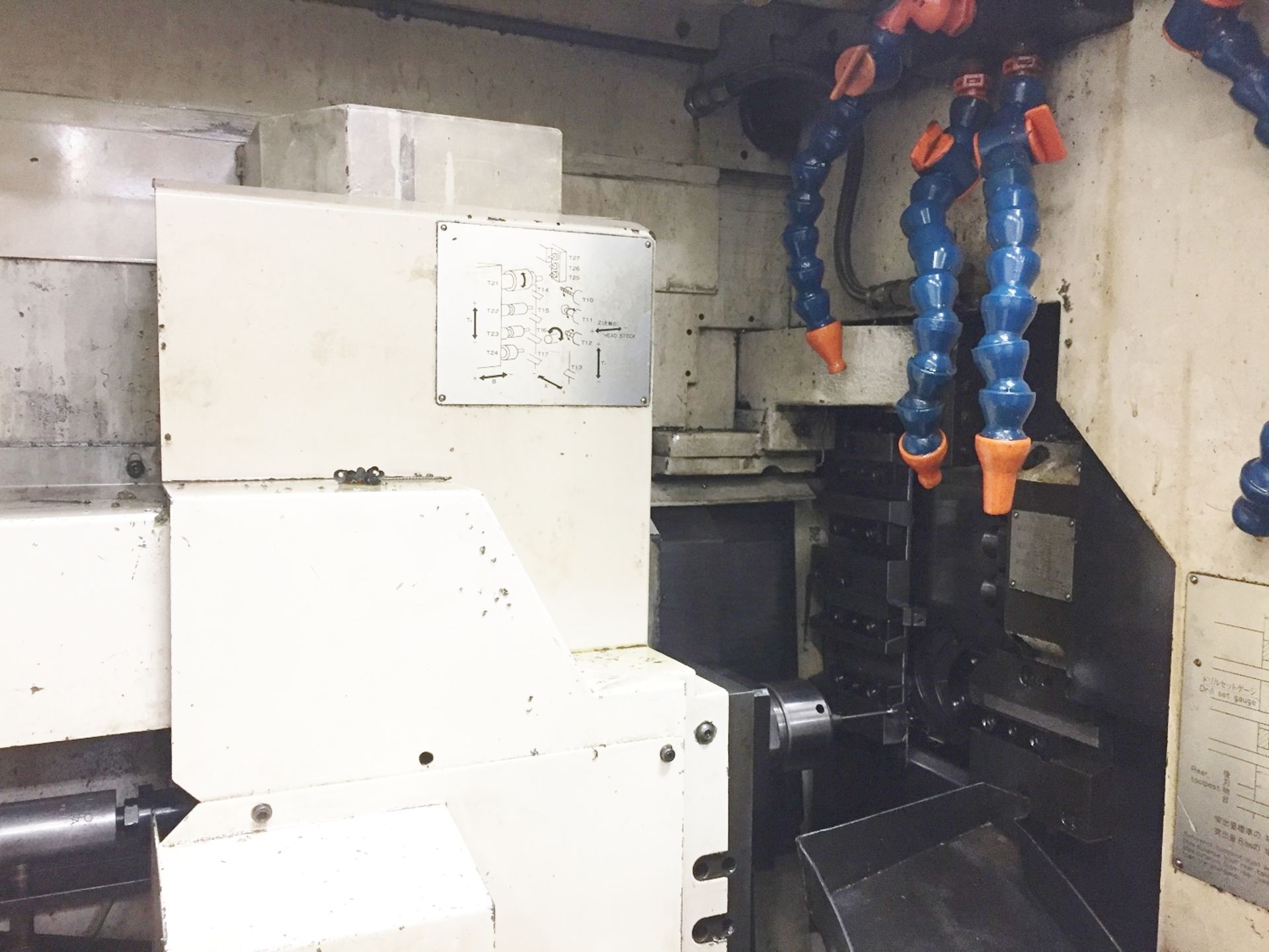 (1992) Tsugami Model S-16D Swiss Type CNC Lathe: S/N 3211; Fanuc 0T Control, 3 Live/5OD/3ID/3BW - Image 5 of 9