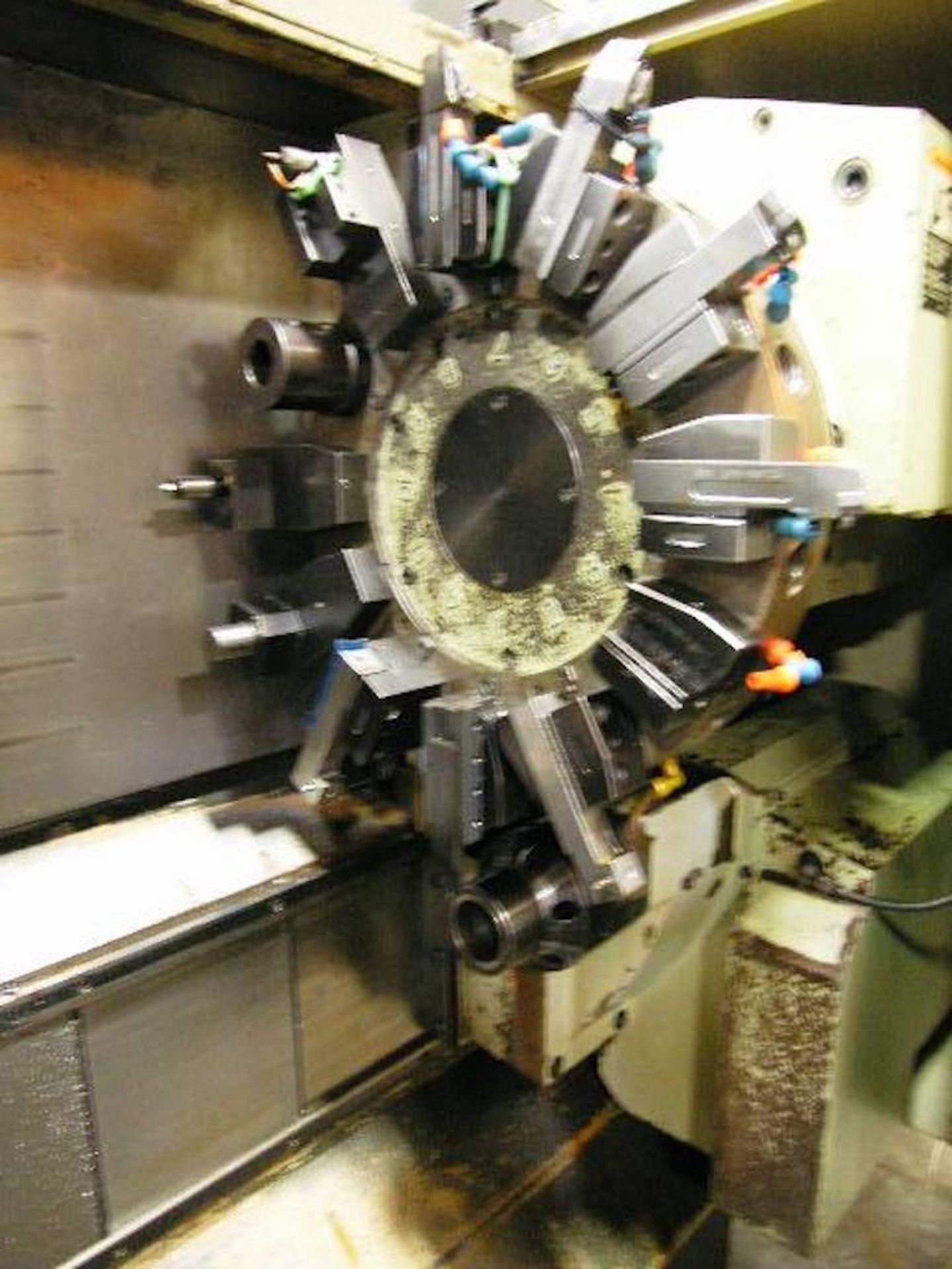 HITACHI SEIKI HITECH-TURN 20R-III CNC 4-AXIS TURNING CENTER WITH SUB-SPINDLE , LIVE TOOLING S/N: - Image 5 of 9