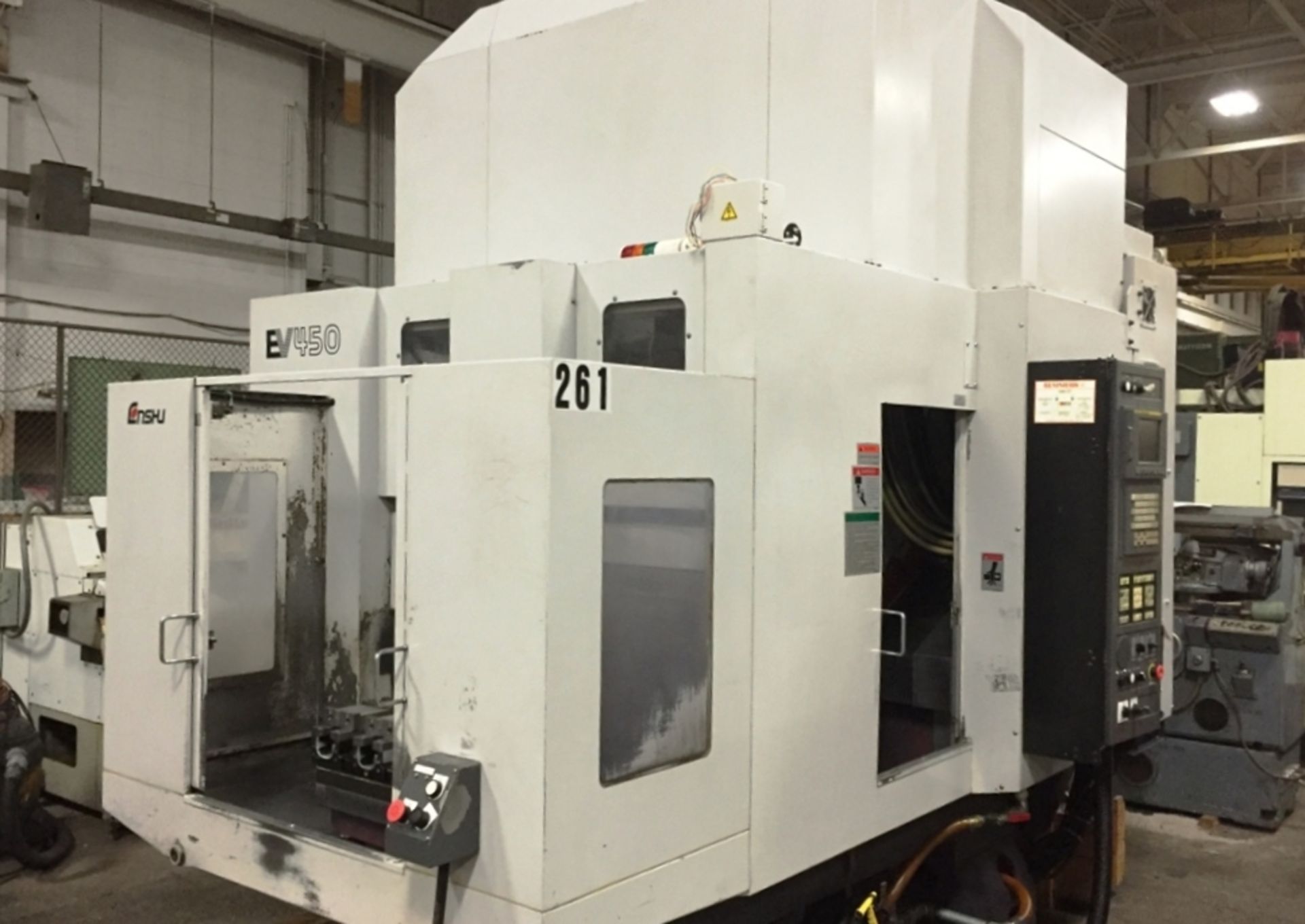 ENSHU MODEL EV450 3-AXIS VERTICAL MACHINING CENTER New 2008