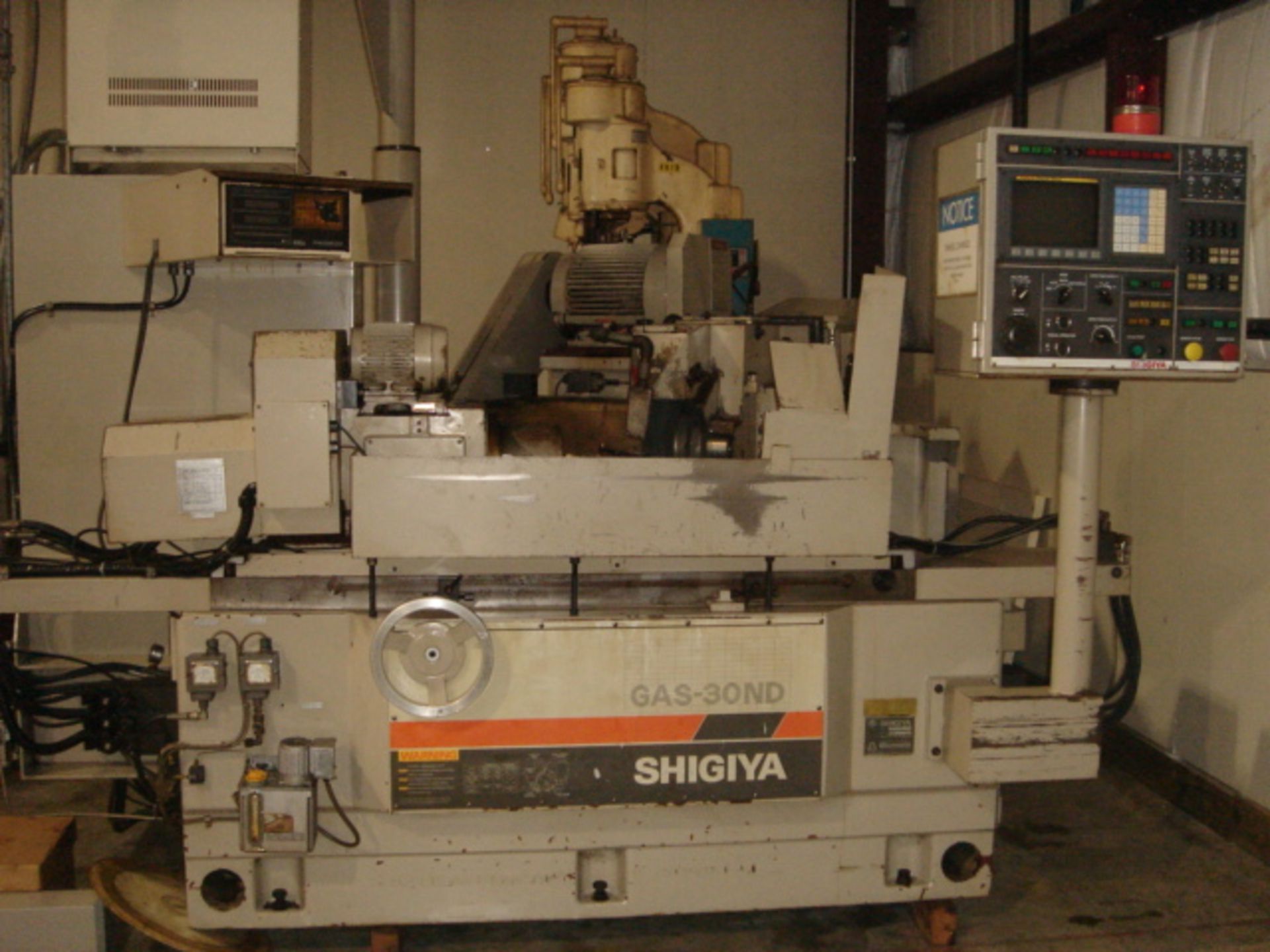 SHIGIYA MODEL GAS-30 ANGLE HEAD CNC GRINDER