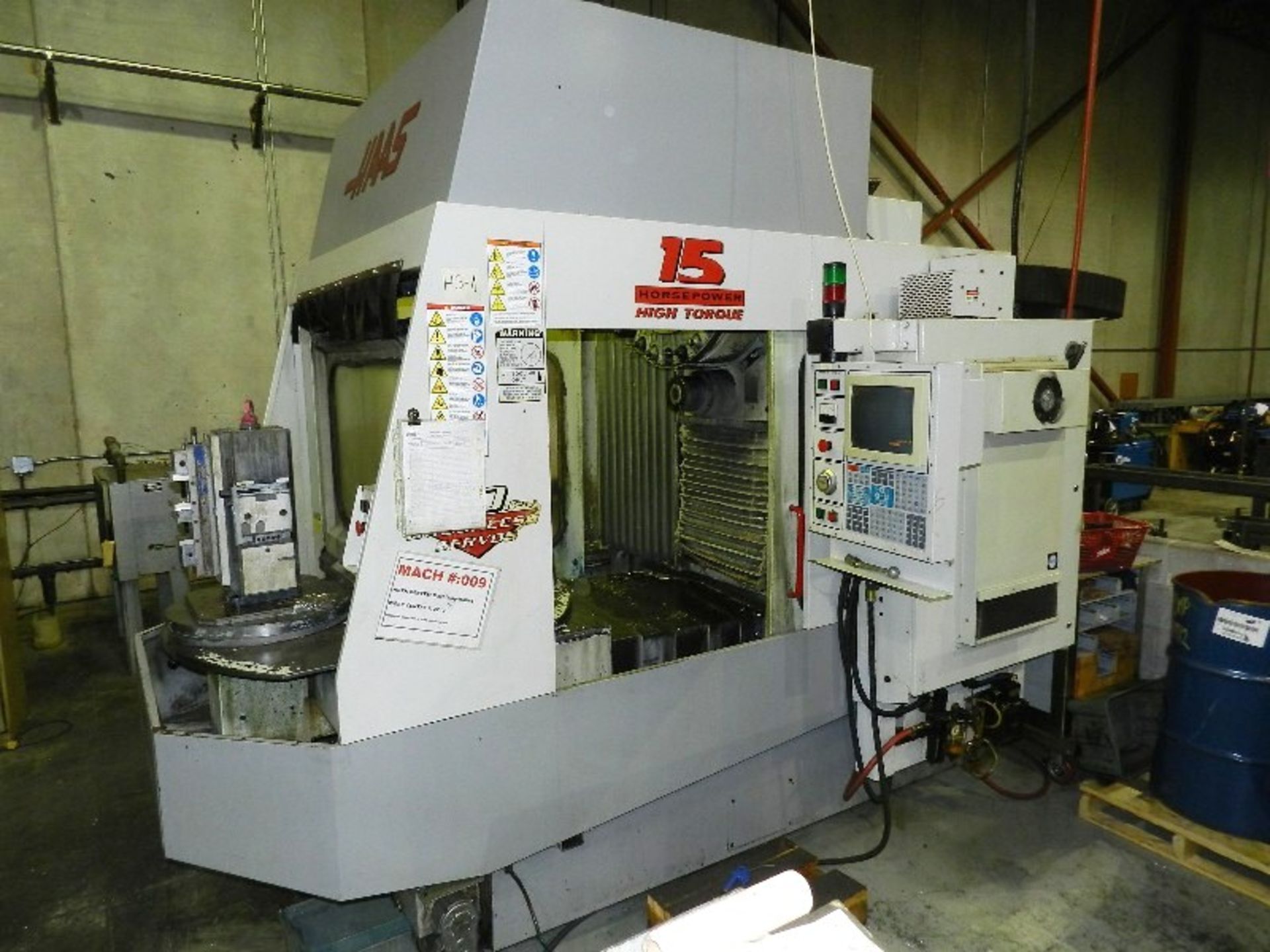 HAAS MODEL HS1RP 4-AXIS HORIZONTAL MACHINING CENTER (1996) - Image 4 of 6